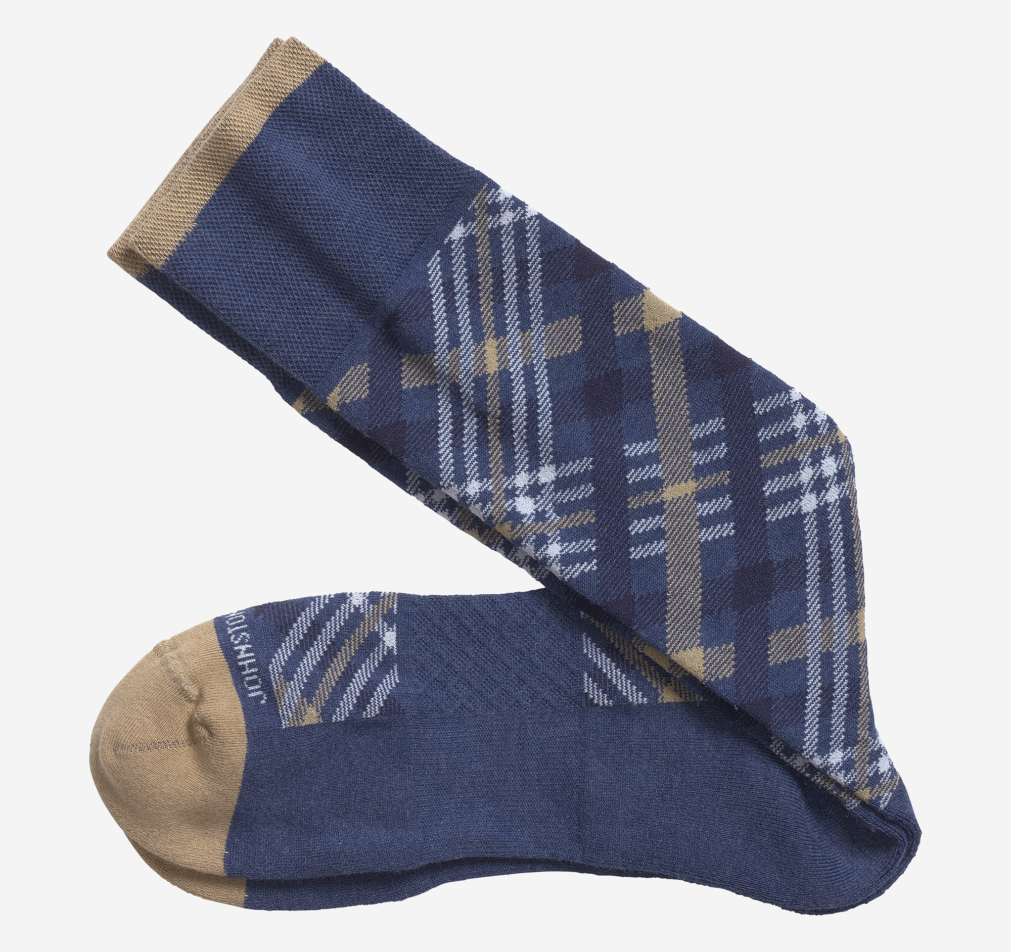 Image of Johnston & Murphy First In Comfort Argyle Socks