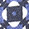 Blue/Black Diamond Tile