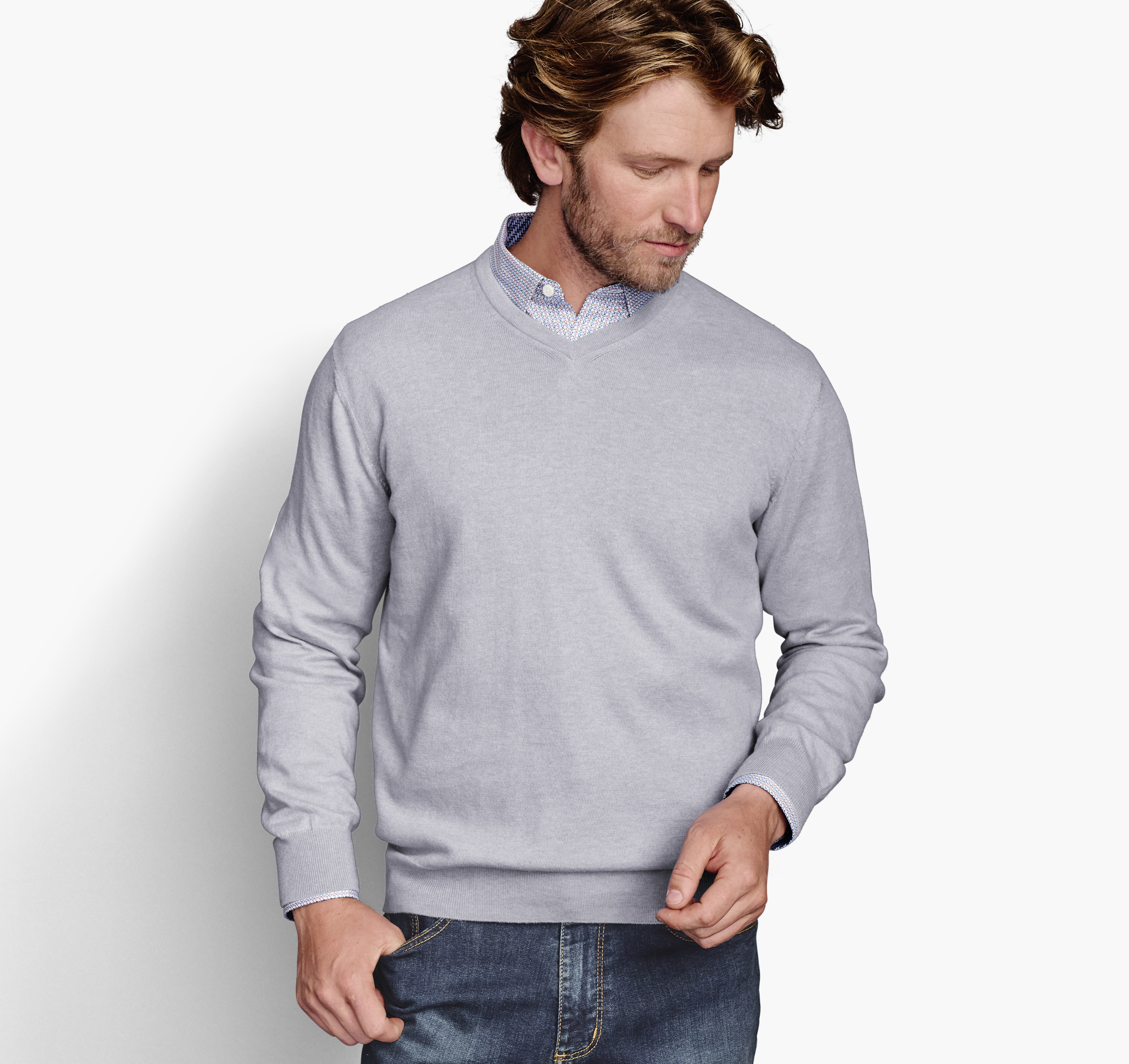V-Neck Sweater image number null