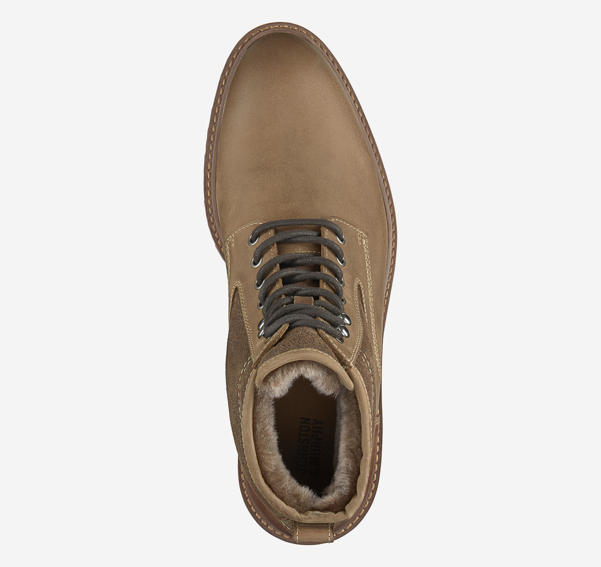Barrett Plain Toe Shearling Boot