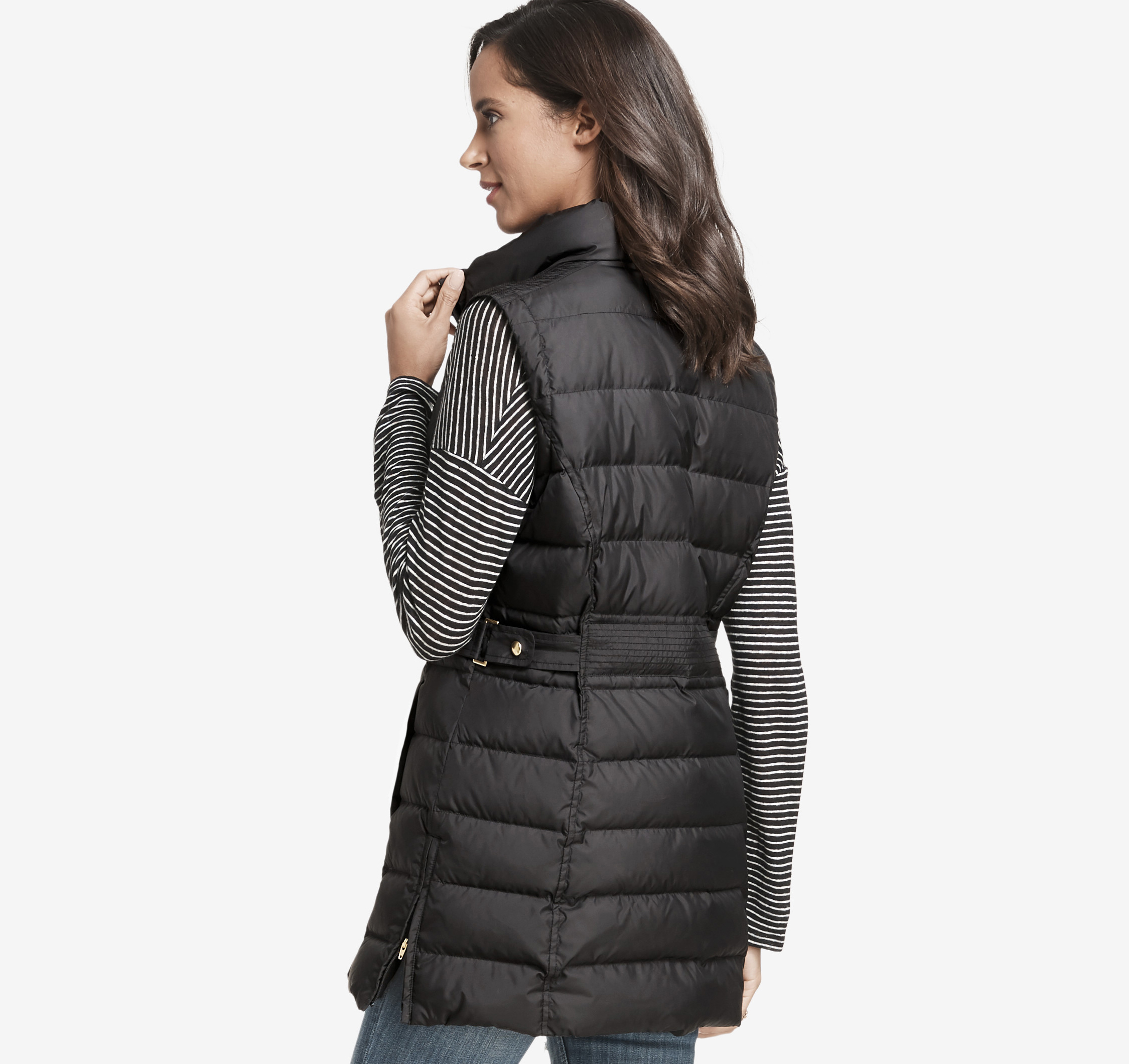 Long Quilted Vest