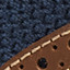 Navy Knit/Tan Full Grain