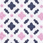 Pink/Navy Tile