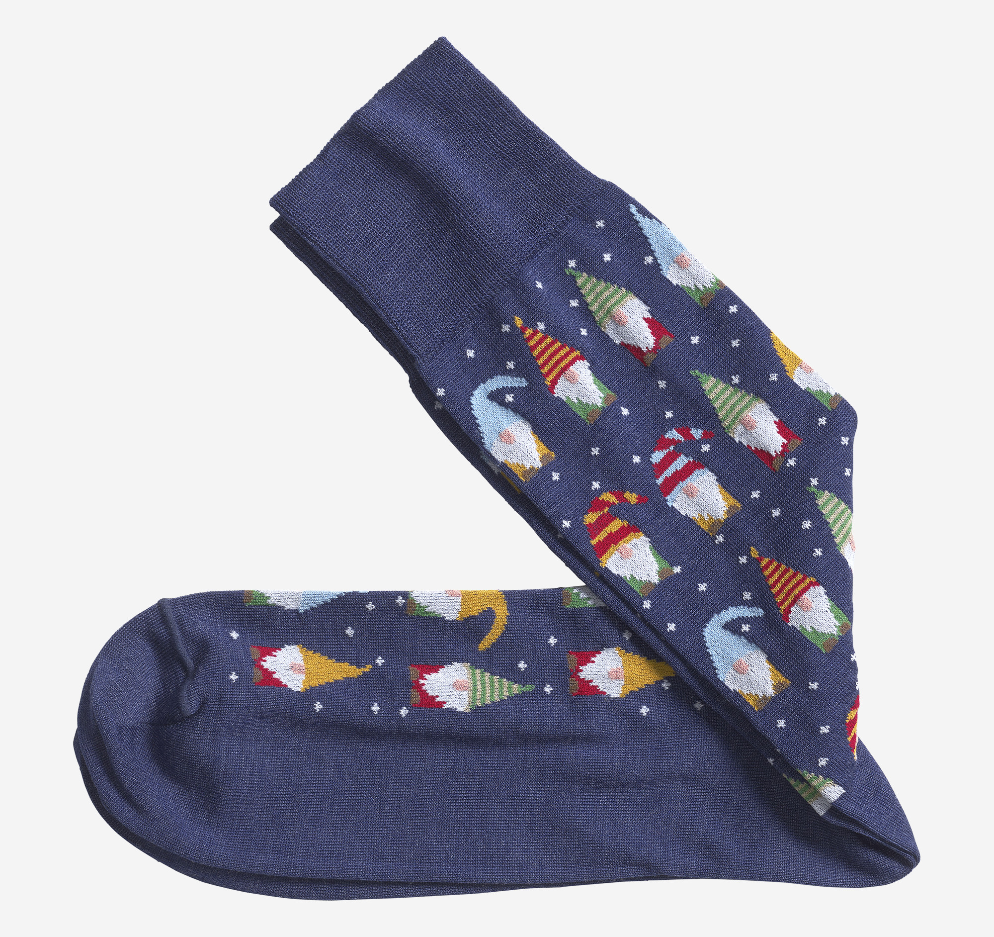 Image of Johnston & Murphy Holiday Gnomes Socks