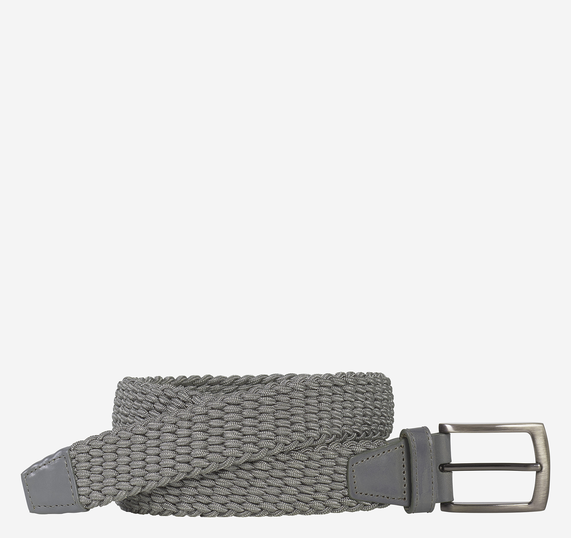 Woven Stretch-Knit Belt image number null
