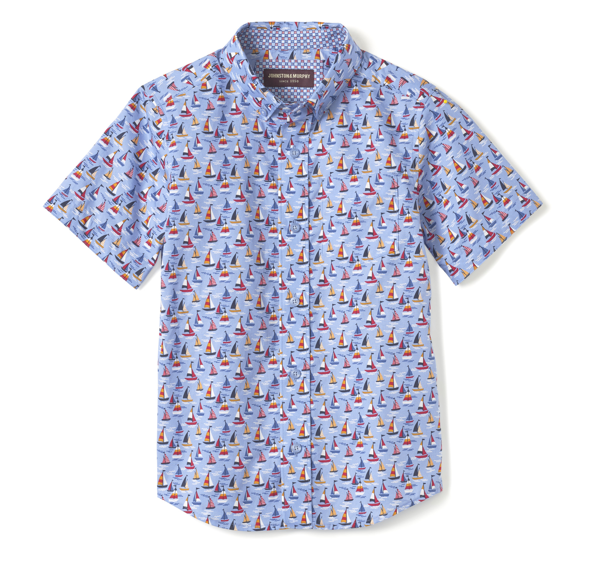 Boys Short-Sleeve Printed Shirt image number null