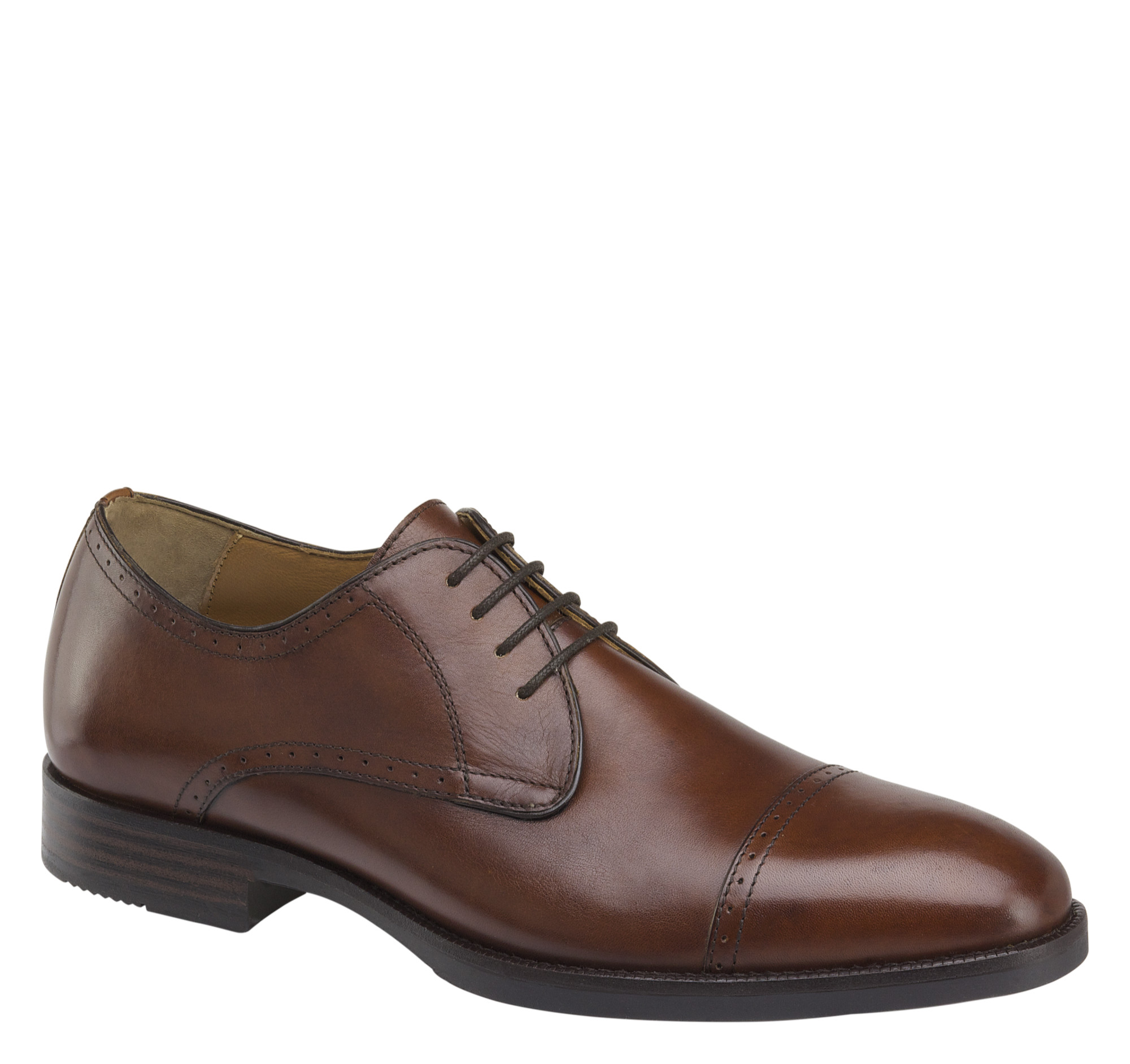 johnston and murphy barton cap toe