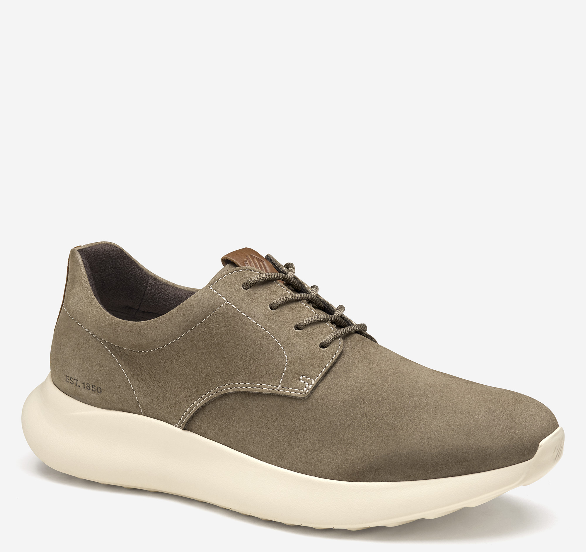 johnston & murphy XC+™ Declan Jogger Gray Suede/Black Waterproof