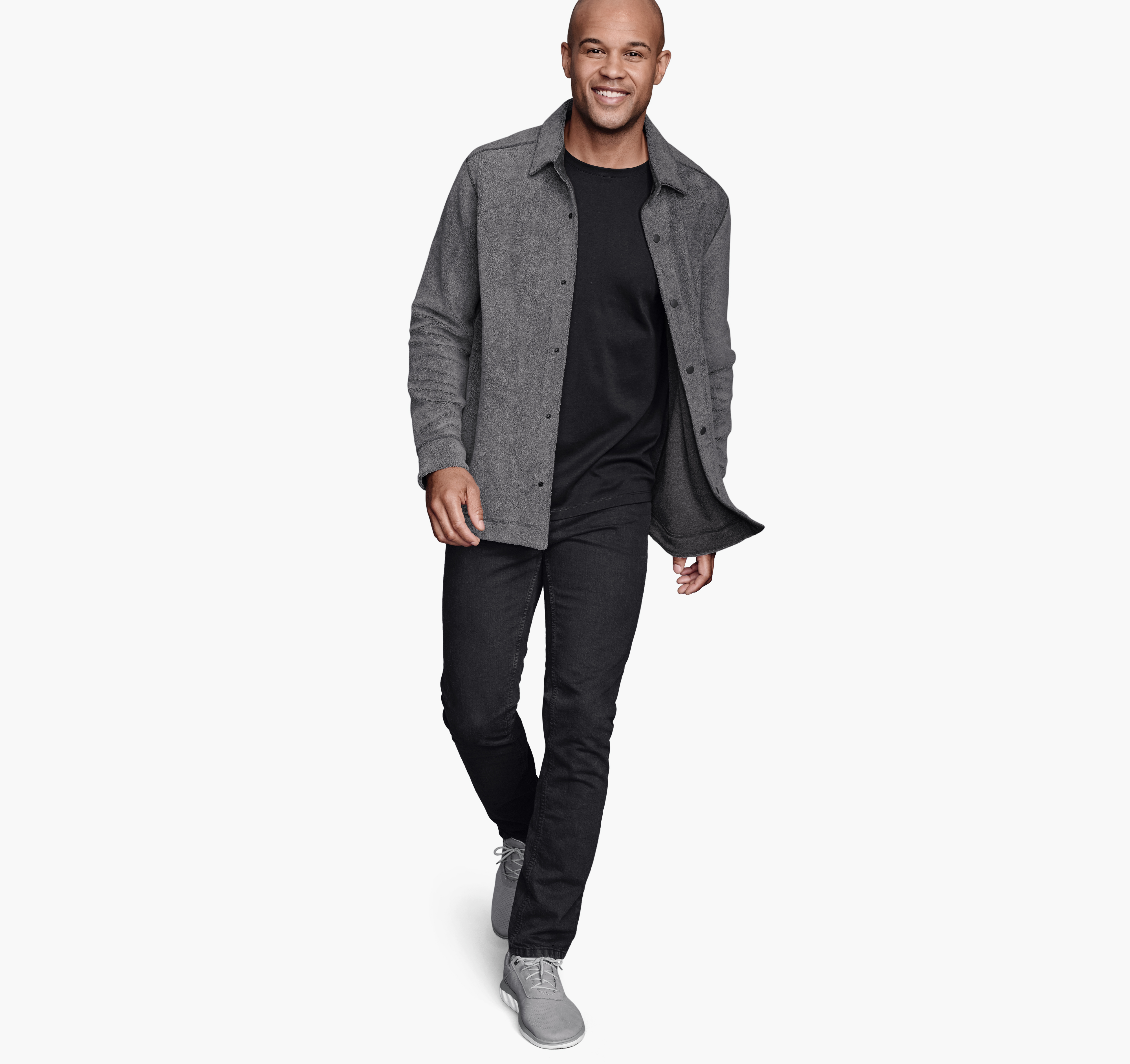 Roquille 3-in-1 reversible padded Shirt Jacket