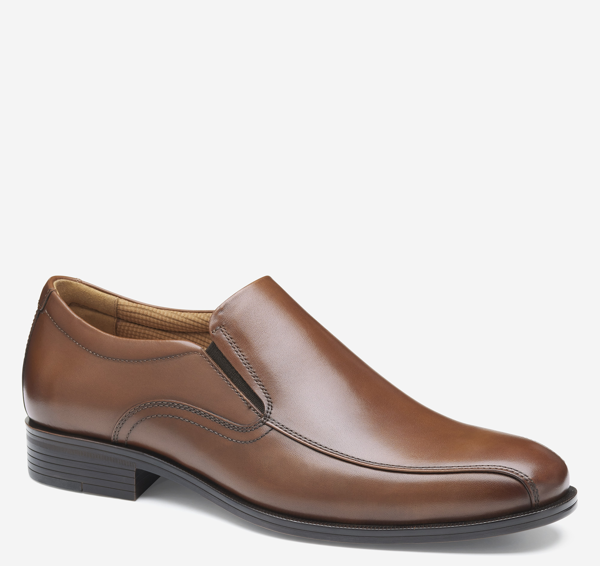 Johnston Murphy ブラウン シューズ　シンプル Men's Reeve Run-Off Venetian Loafer | Johnston & Murphy