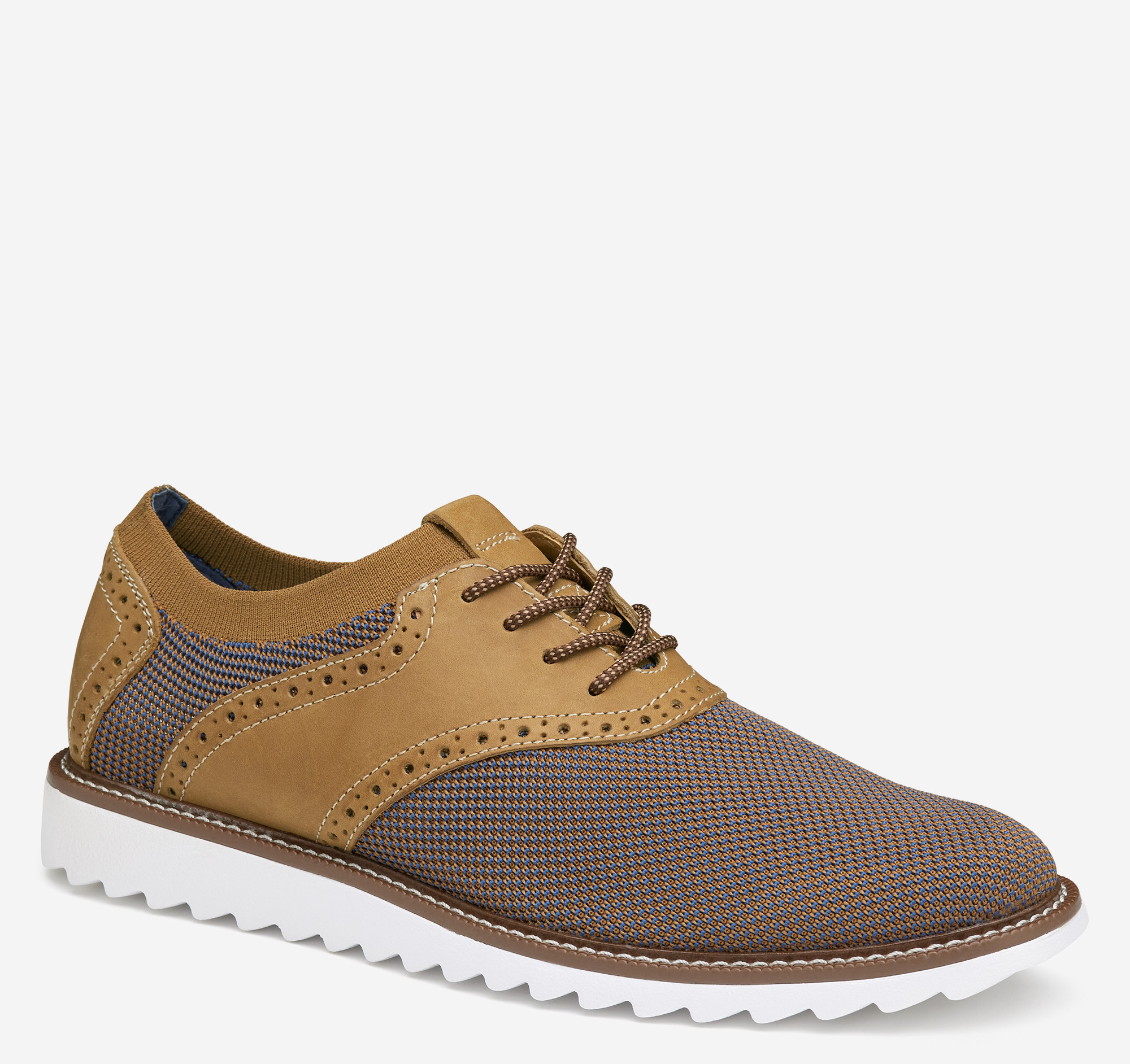 Johnston \u0026 Murphy Men's Duncan Saddle - Tan 2-Tone - Size 9.5 - M