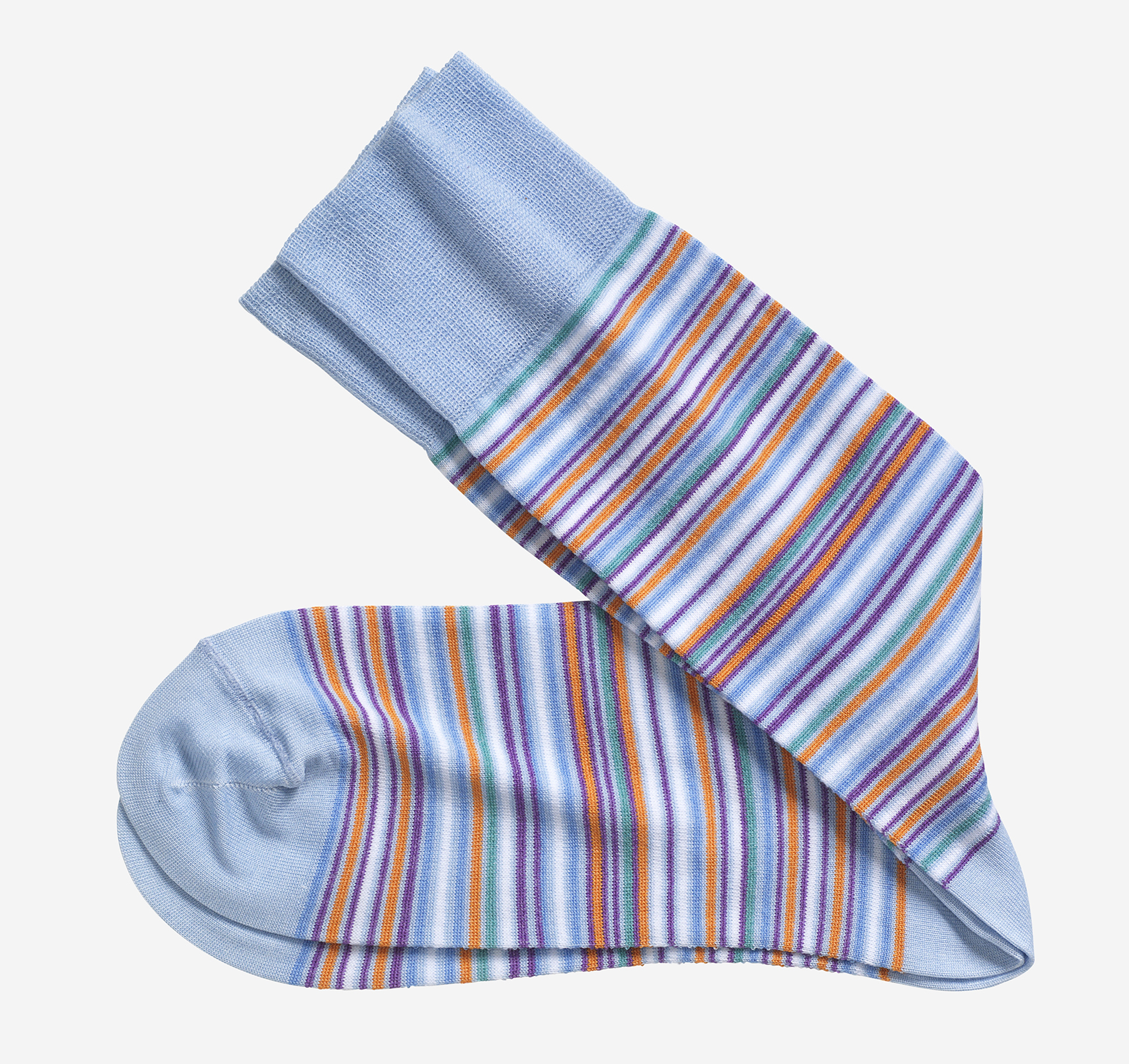 Johnston & Murphy Multi Mini Stripe Socks