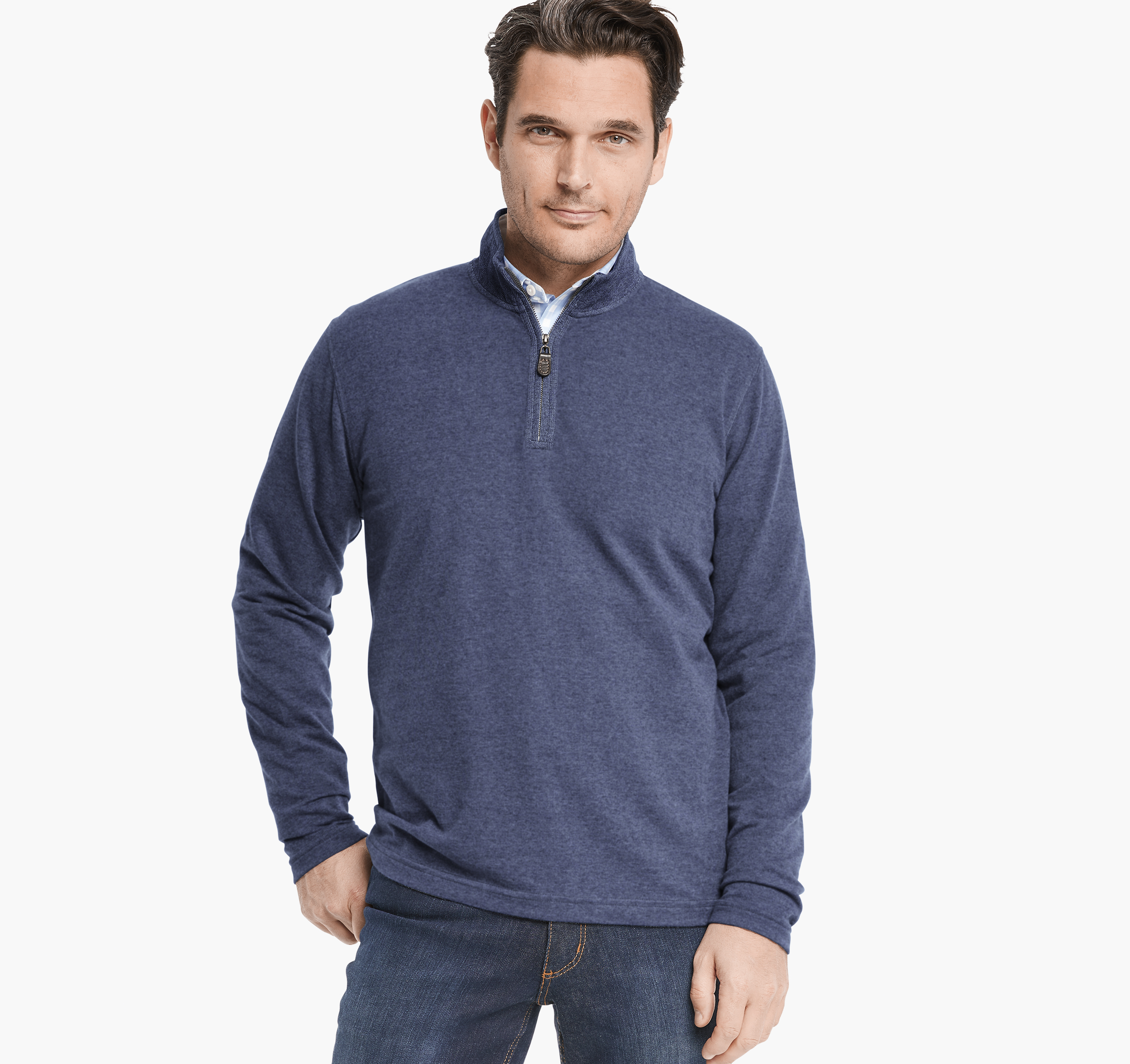 French Terry Quarter-Zip
