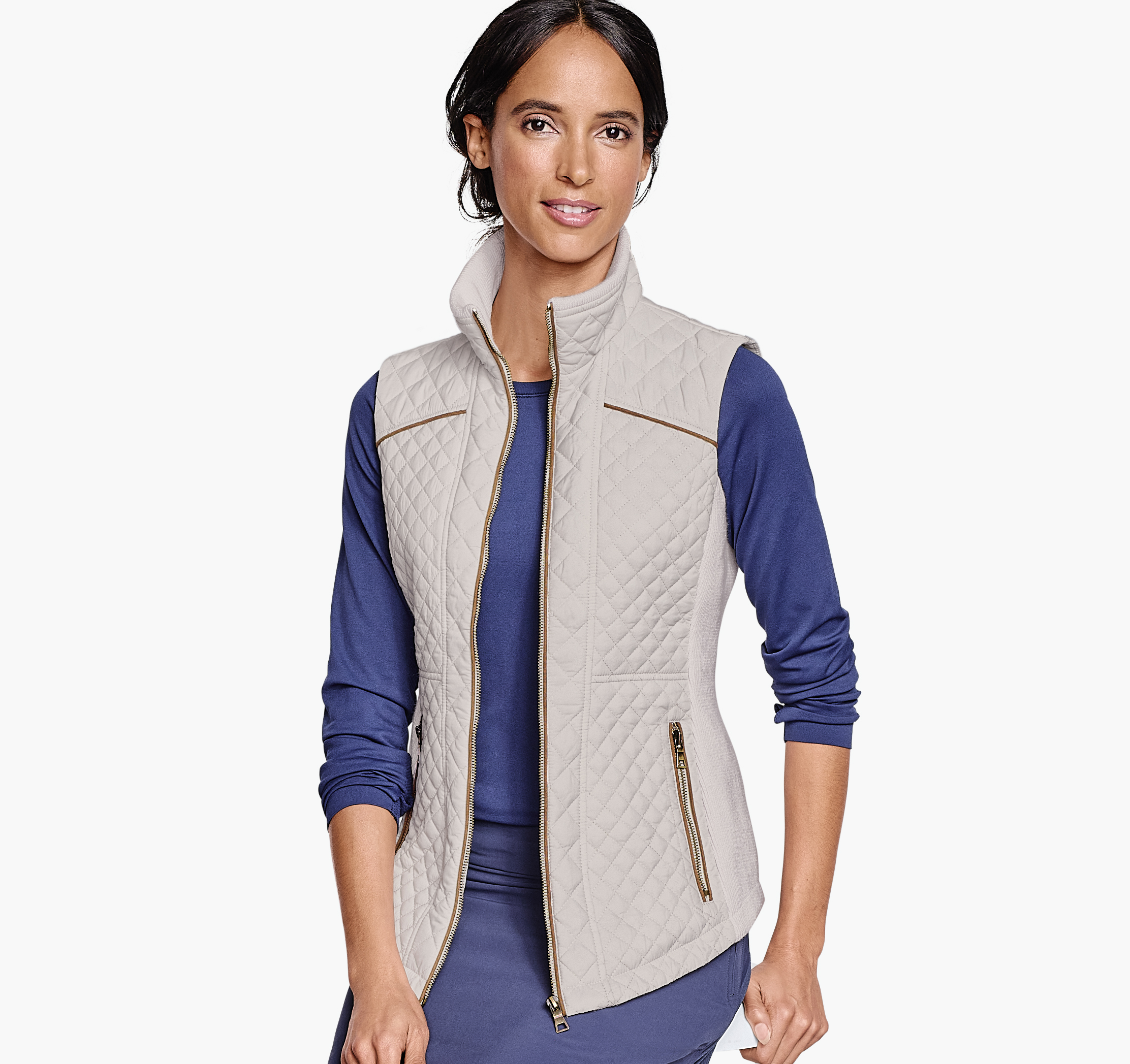 Quilted Vest image number null
