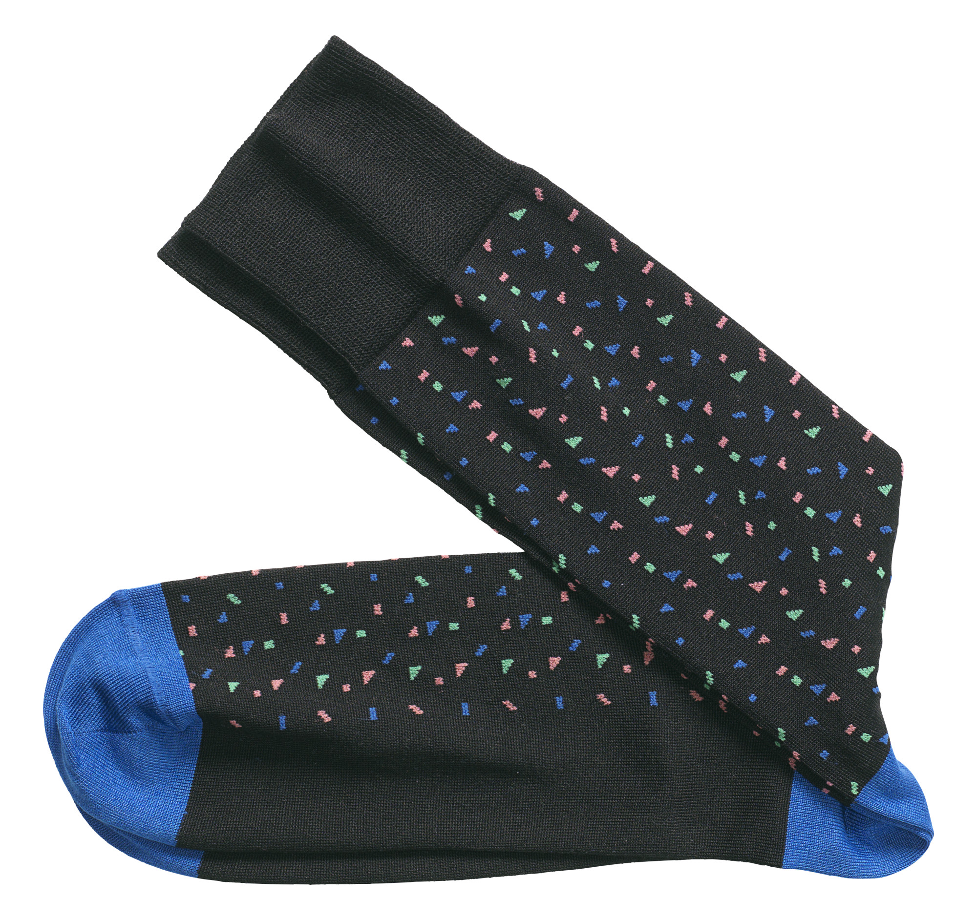 Johnston & Murphy Triangle Confetti Socks