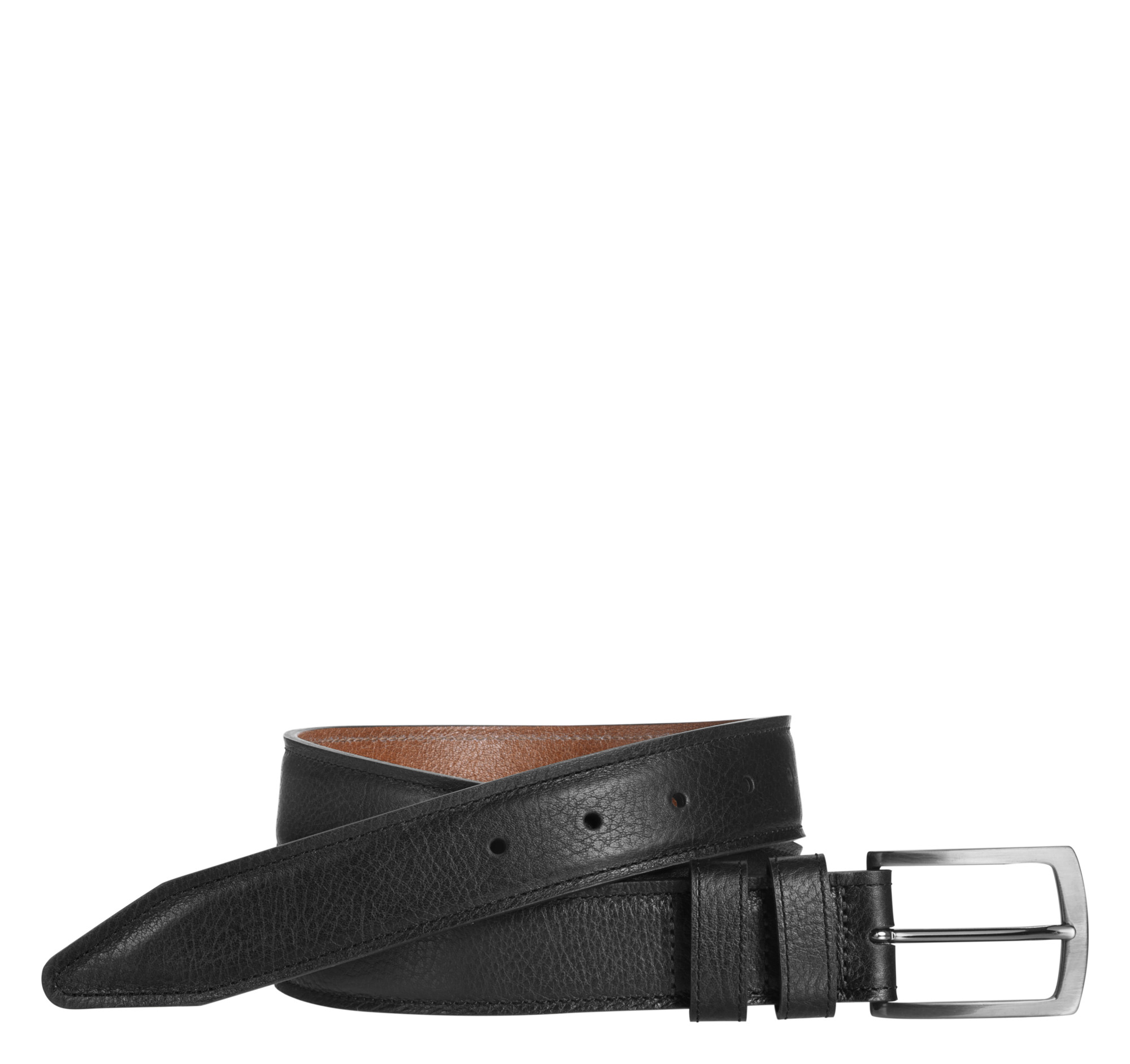 Edge Stitch DoubleLoop Belt Johnston & Murphy