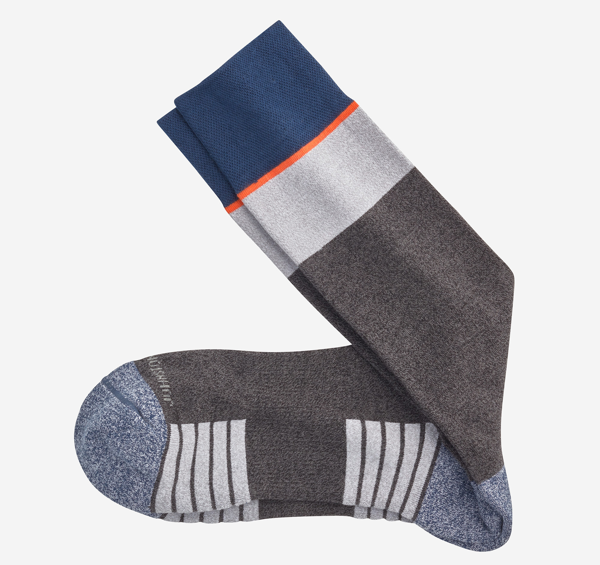First in Comfort Block Stripe Socks image number null