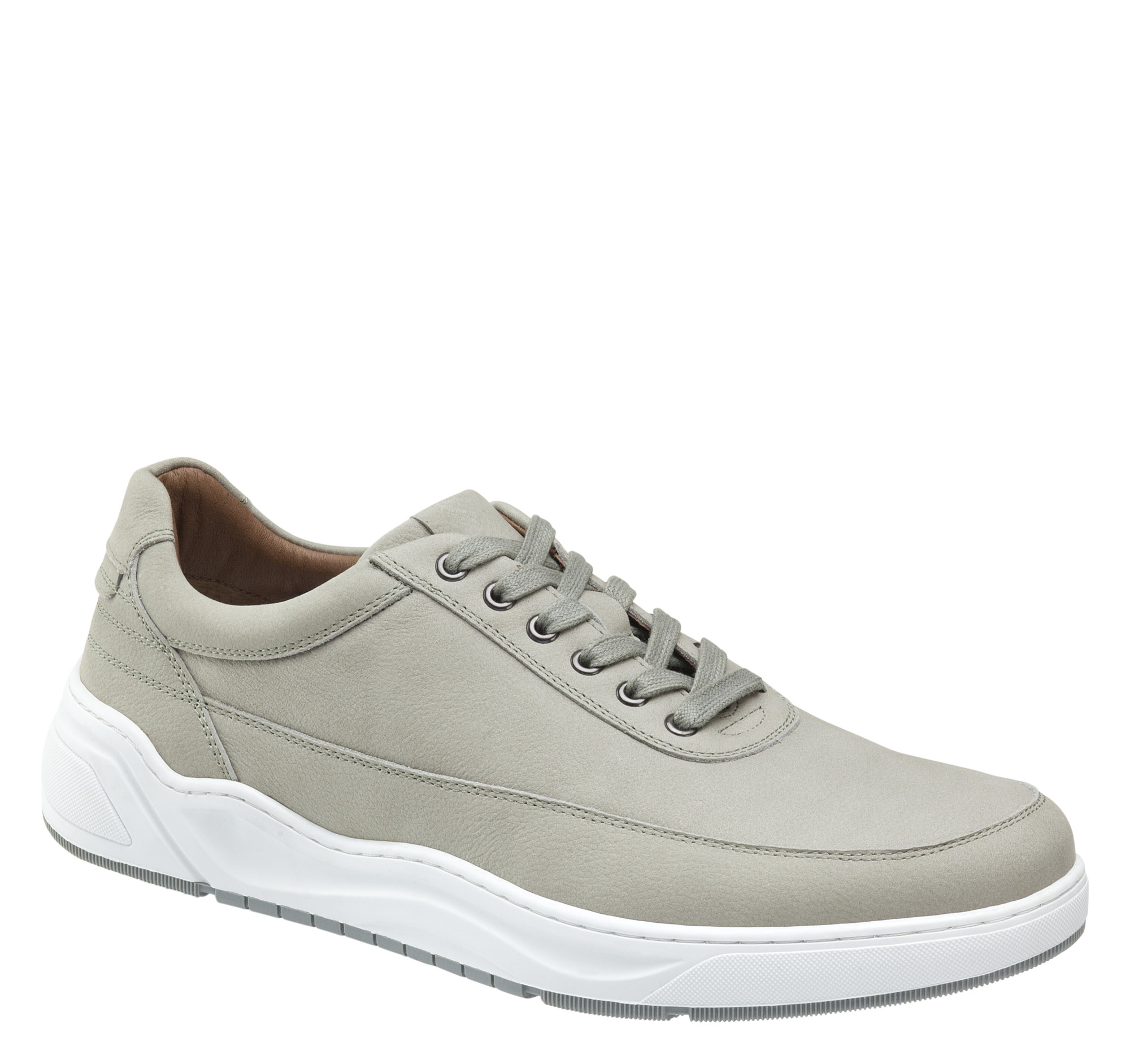 Johnston & Murphy Men's Gleason U-Throat - Gray Nubuck