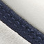 White Full Grain/Navy Suede