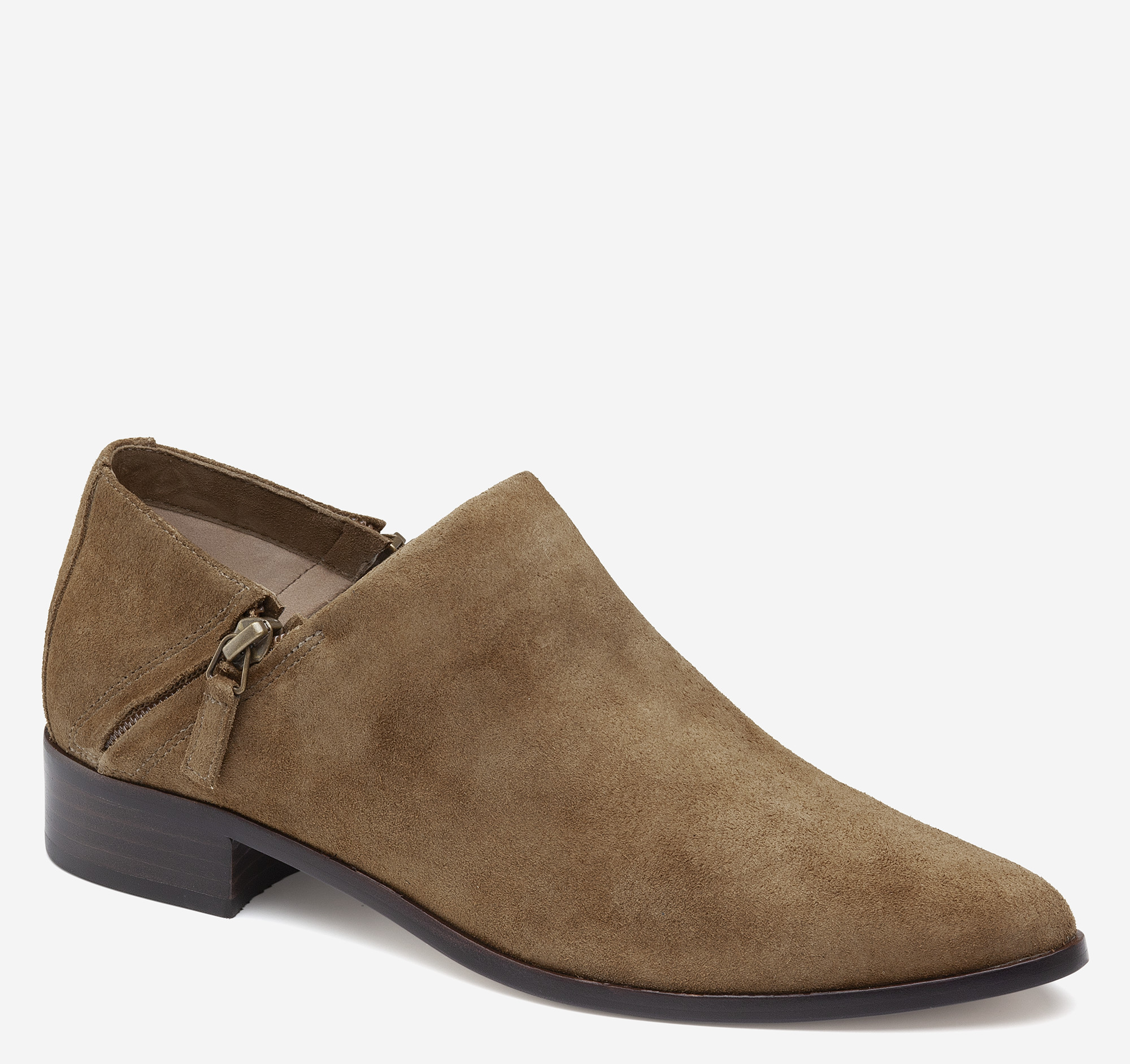 Johnston & Murphy Women's Veronica Shoe - Whiskey Oiled Suede