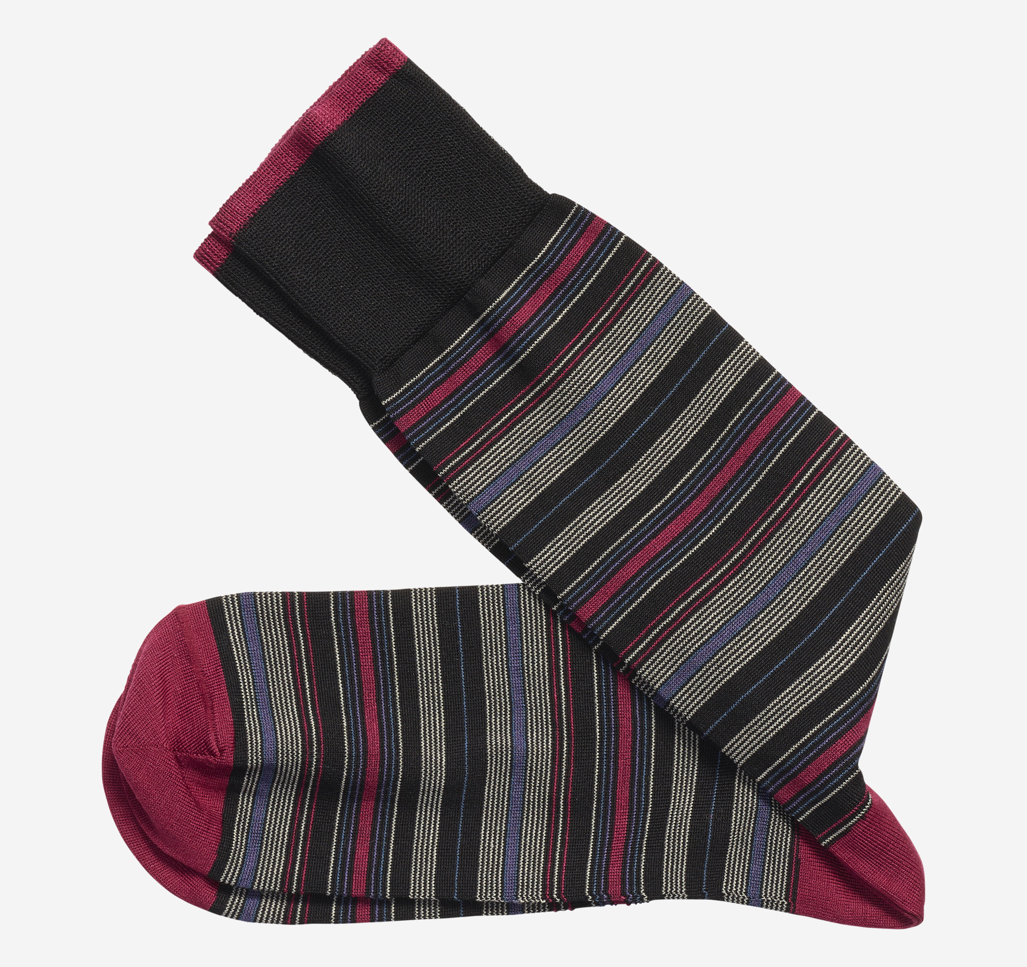 Variegated Stripe Socks Johnston & Murphy