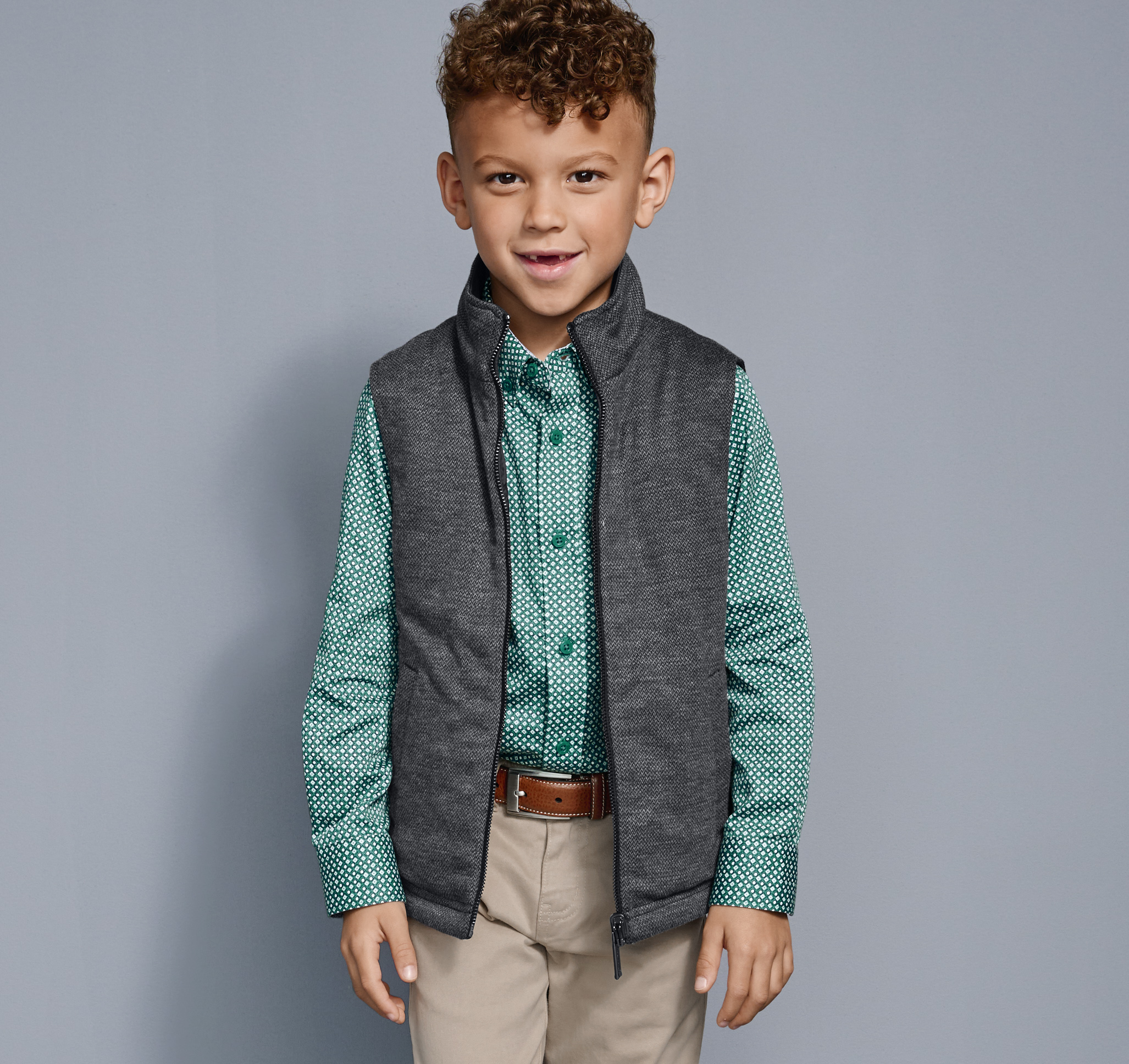 Boys Reversible Vest