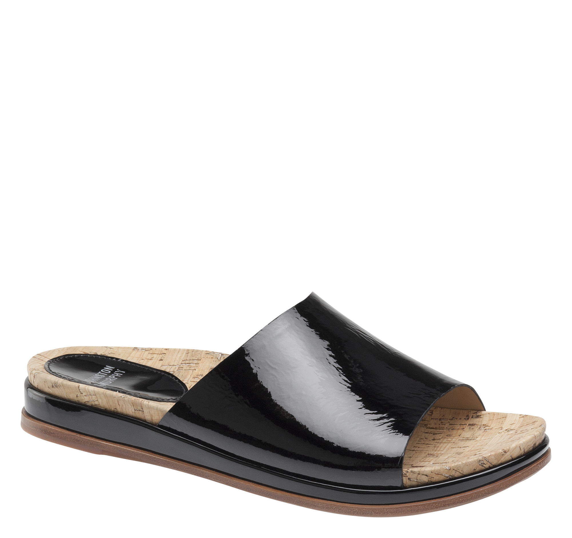 Johnston & Murphy Women's Jenny - Black Crinkle Patent