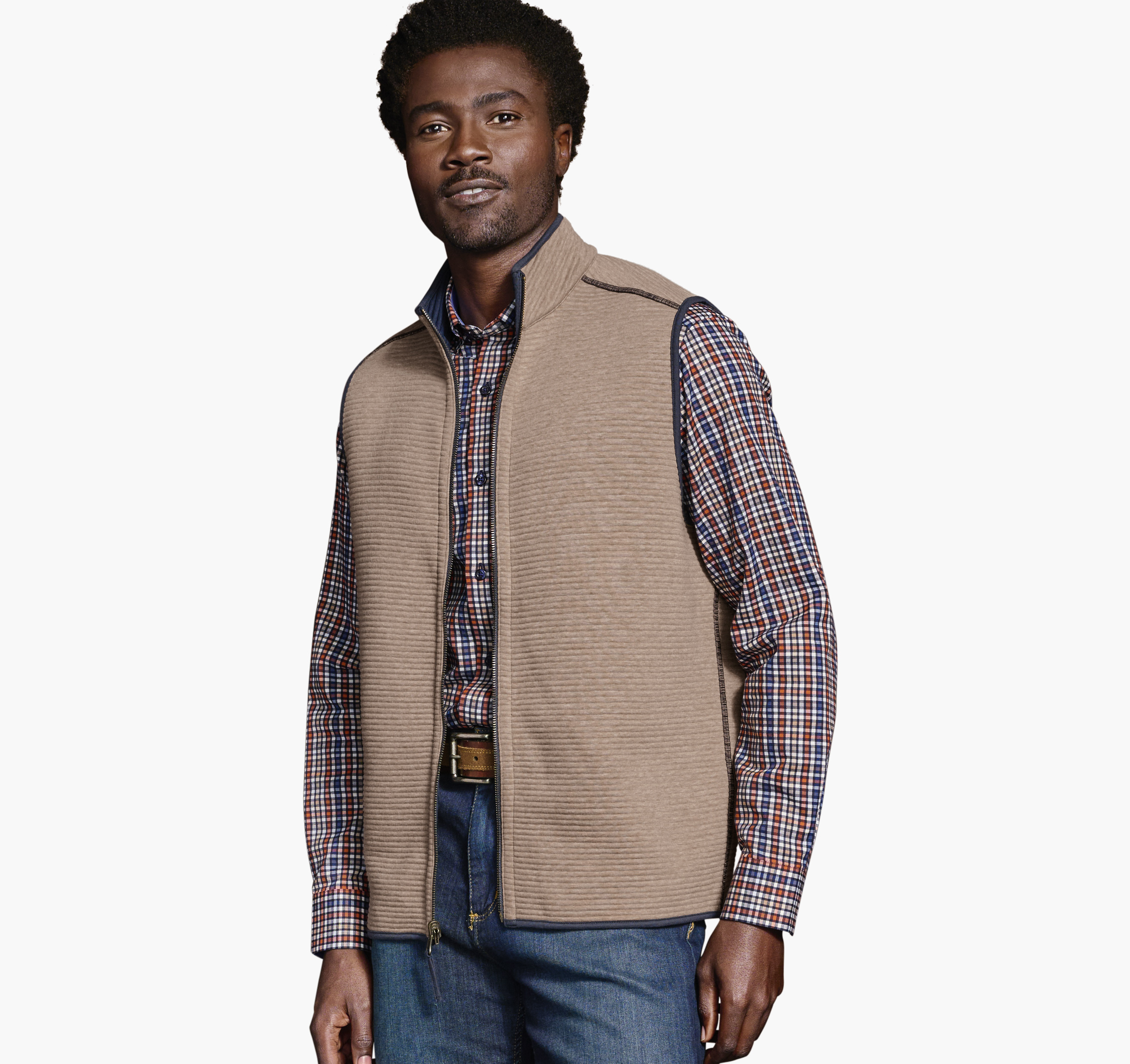 Reversible Channel Quilted Vest image number null