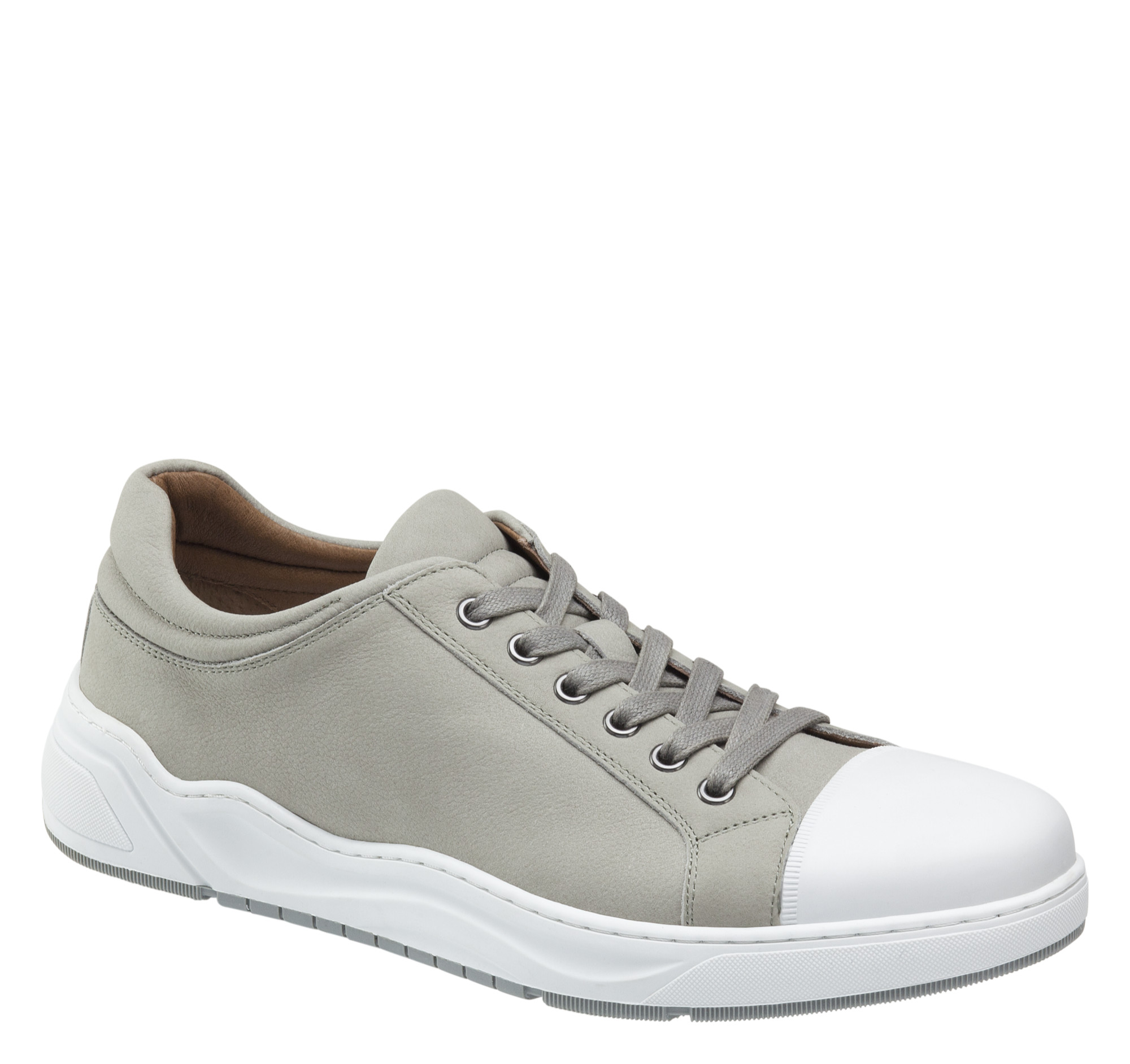 Johnston & Murphy Men's Gleason Lace-To-Toe - Gray Nubuck