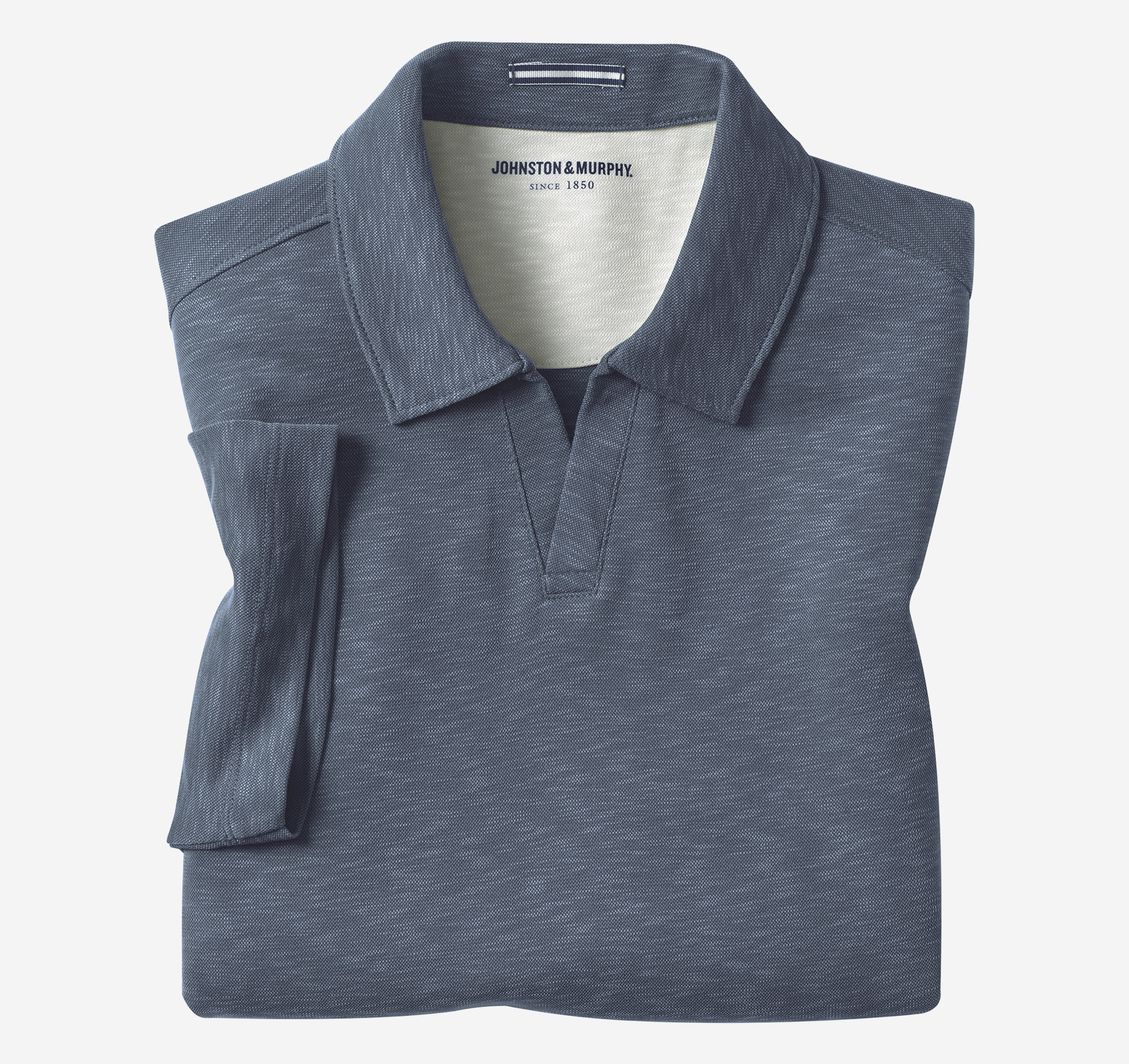 johnston & murphy Vintage Slub Polo Green Outlet Online | Outdoor