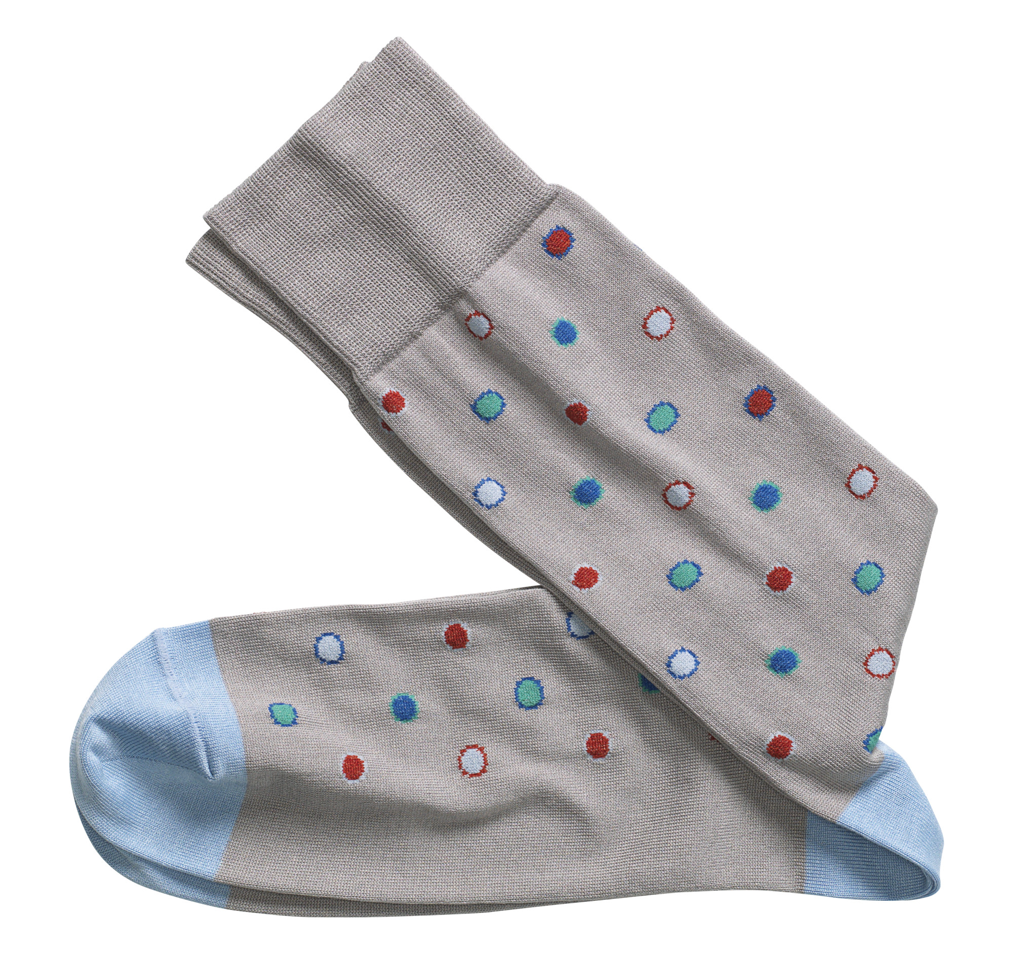 Johnston & Murphy Framed Dots Socks
