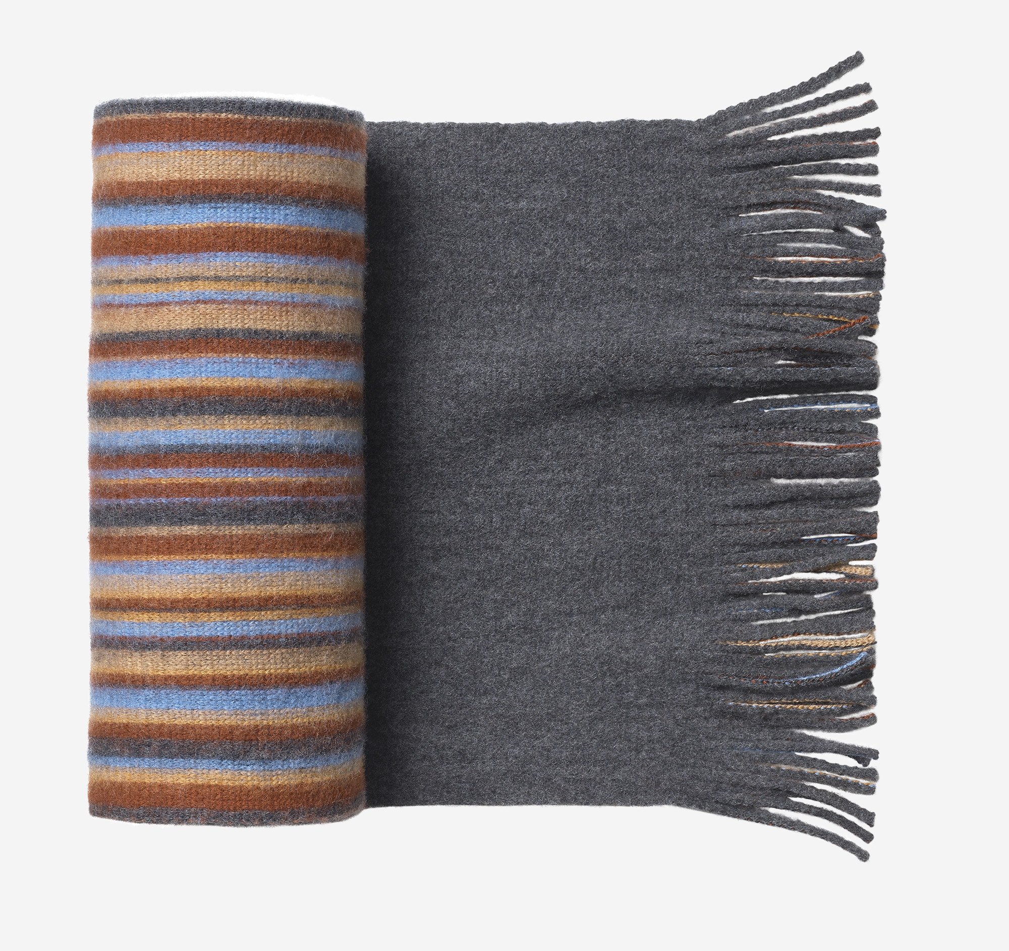 Reversible Stripe Scarf image number null