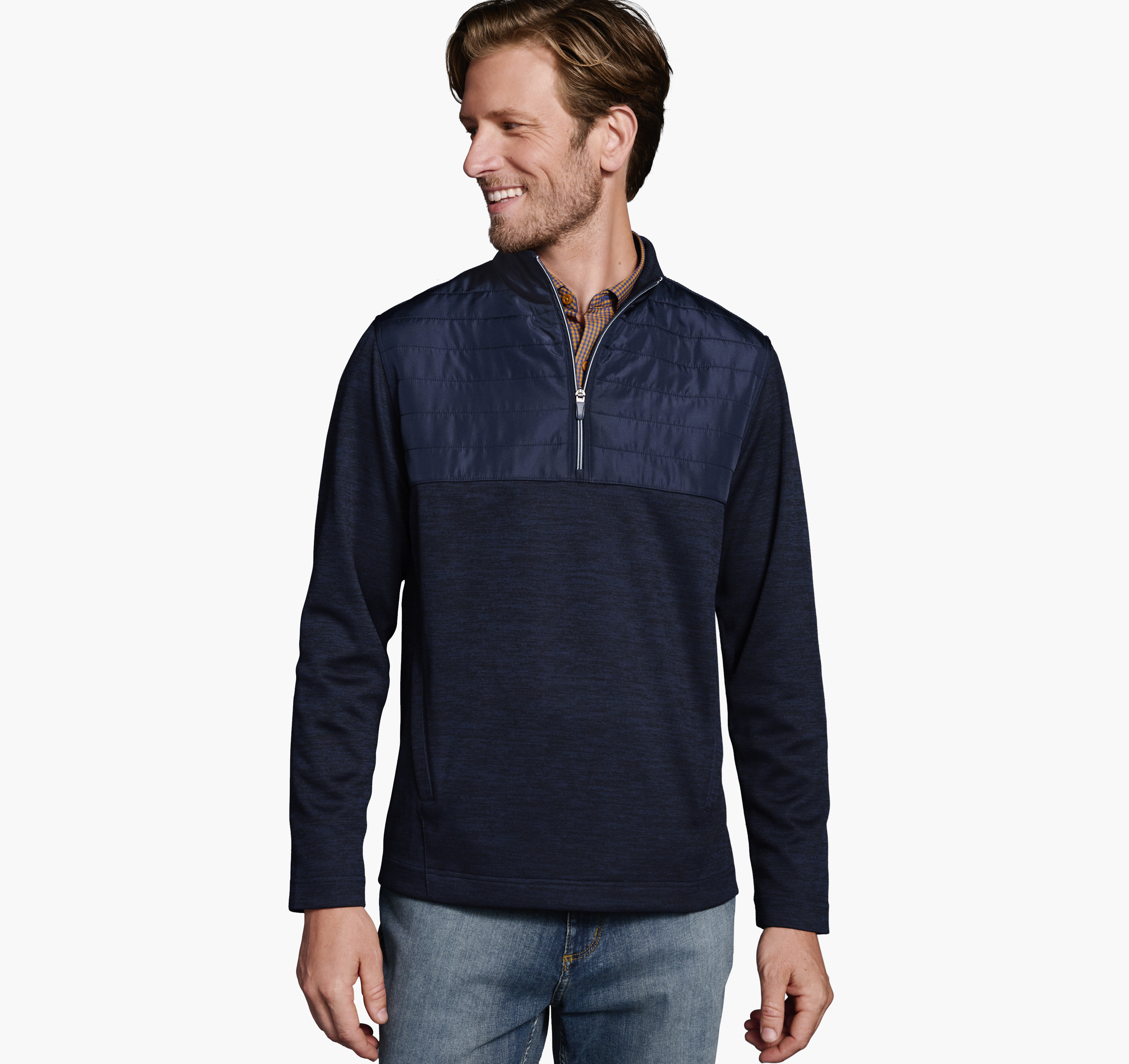 XC4® Quilted Quarter-Zip image number null