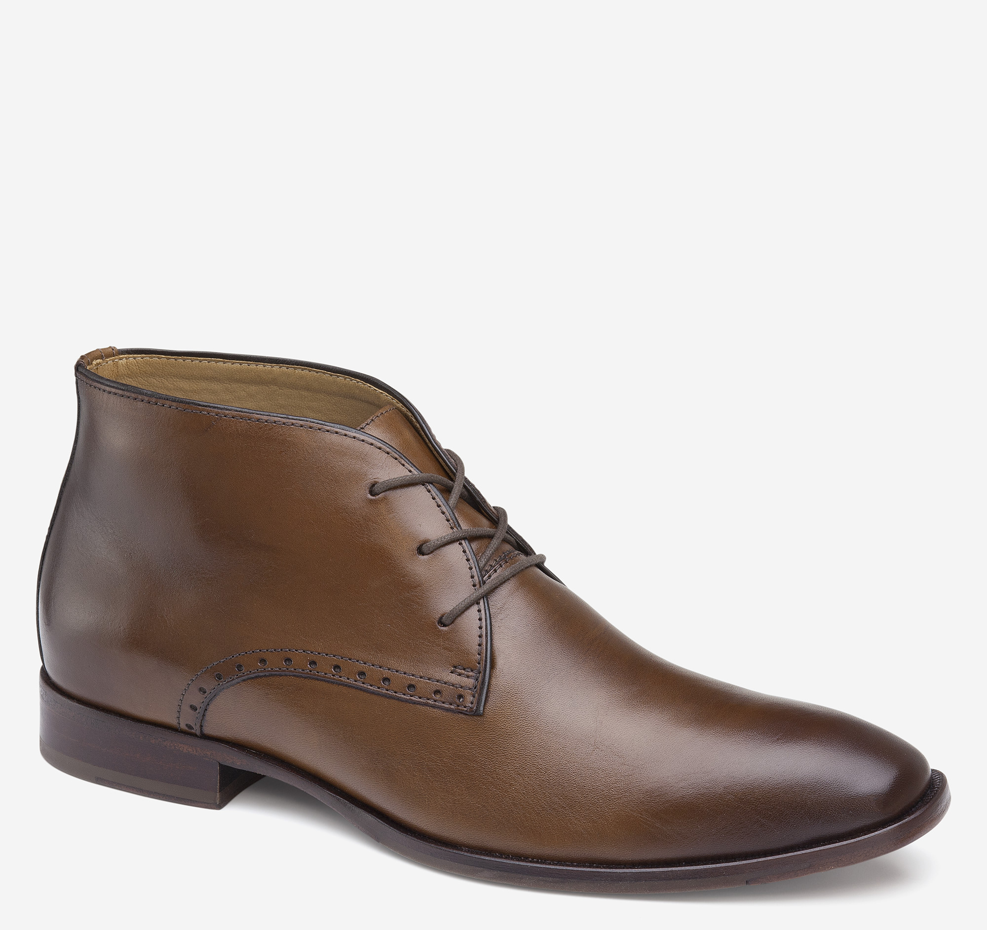 johnston and murphy sheepskin chukka