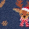 Denim Conversational Reindeer