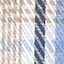 Tan/Blue Twill Plaid