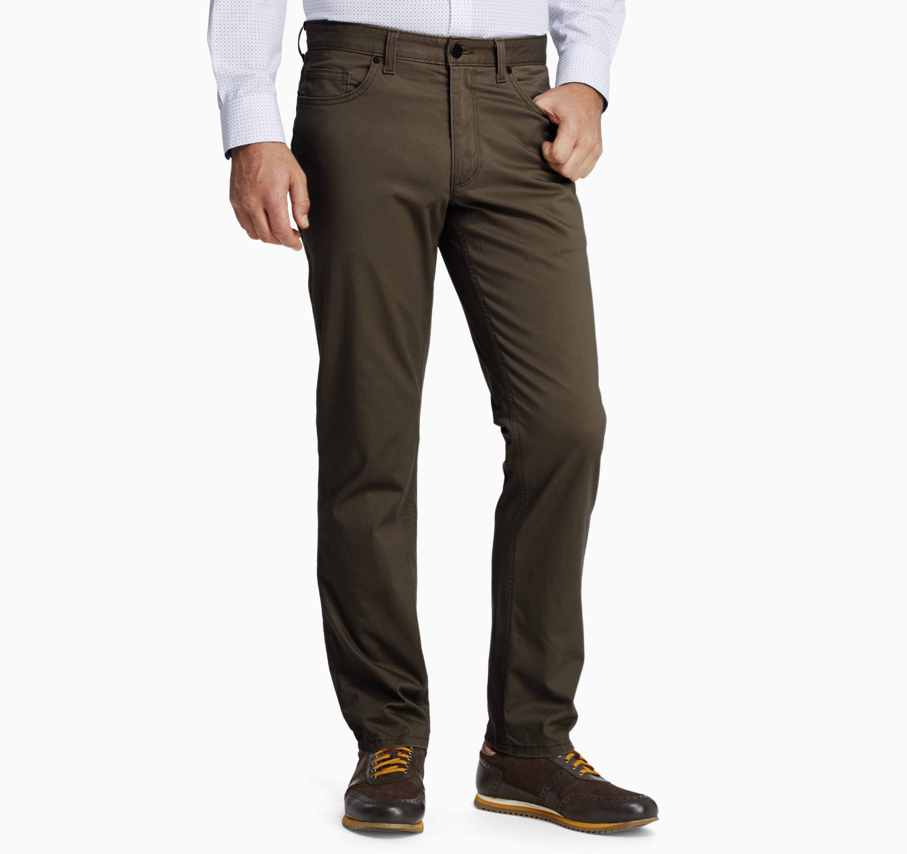 Slim Fit Five-Pocket Pants