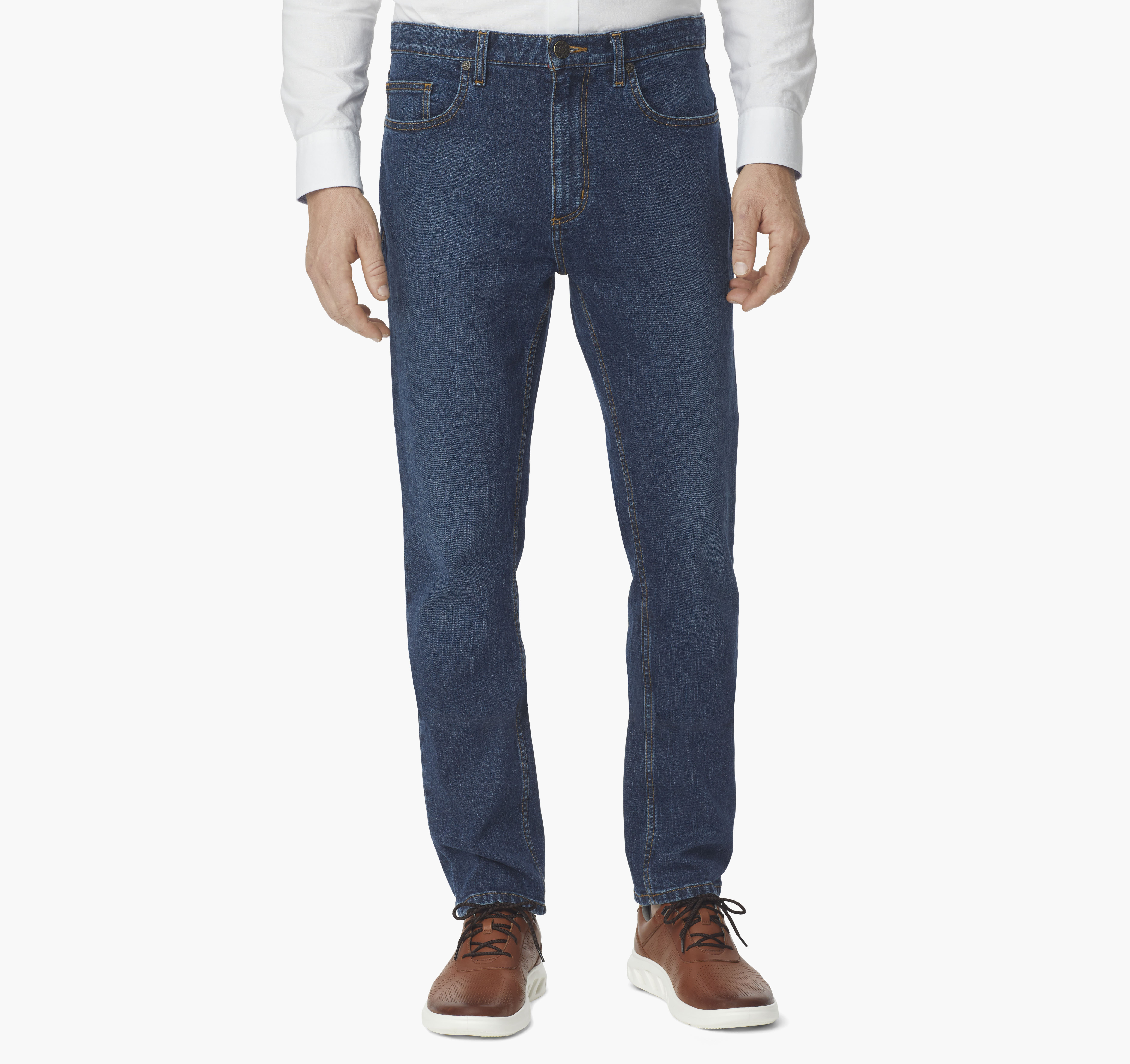 Image of Johnston & Murphy Classic Wash Jeans