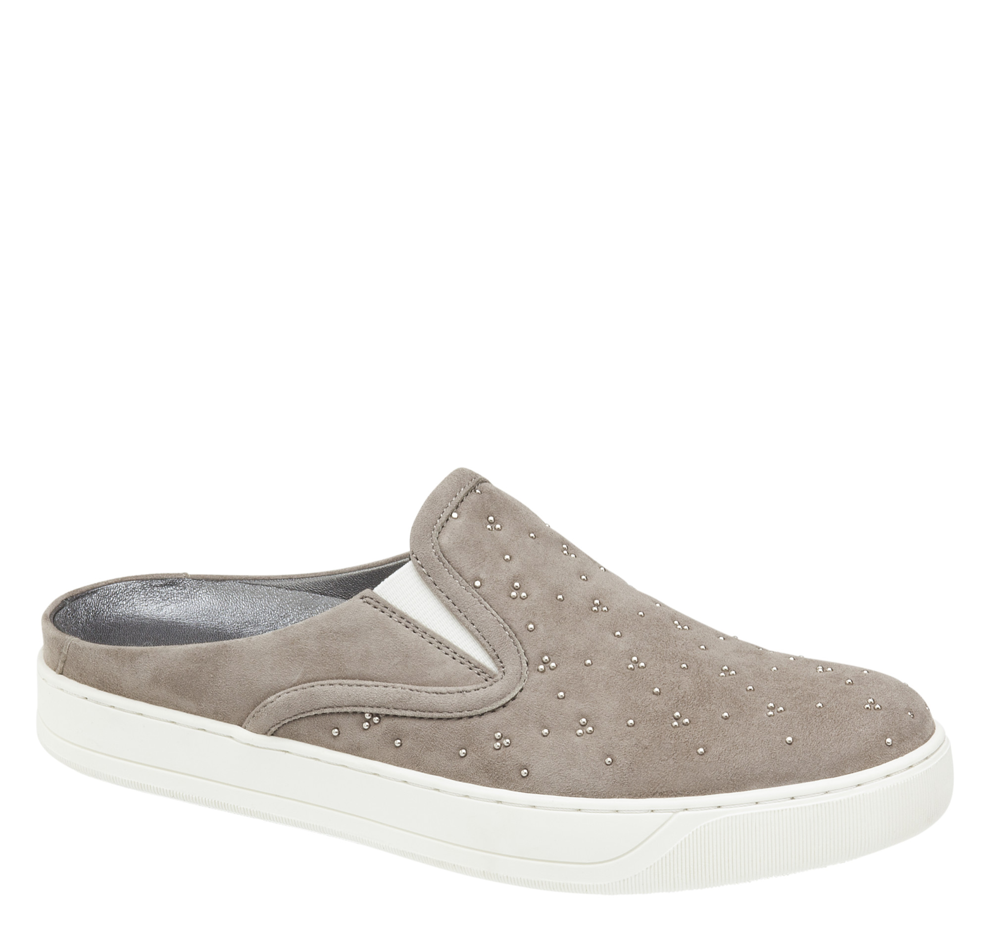 Johnston & Murphy Women's Emilie - Taupe Italian Kid Suede