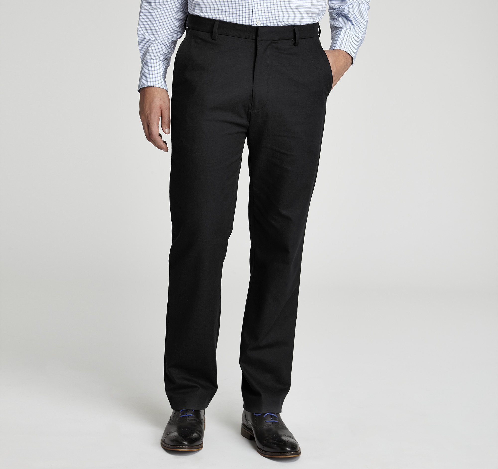 Twill Dress Pants | Johnston & Murphy