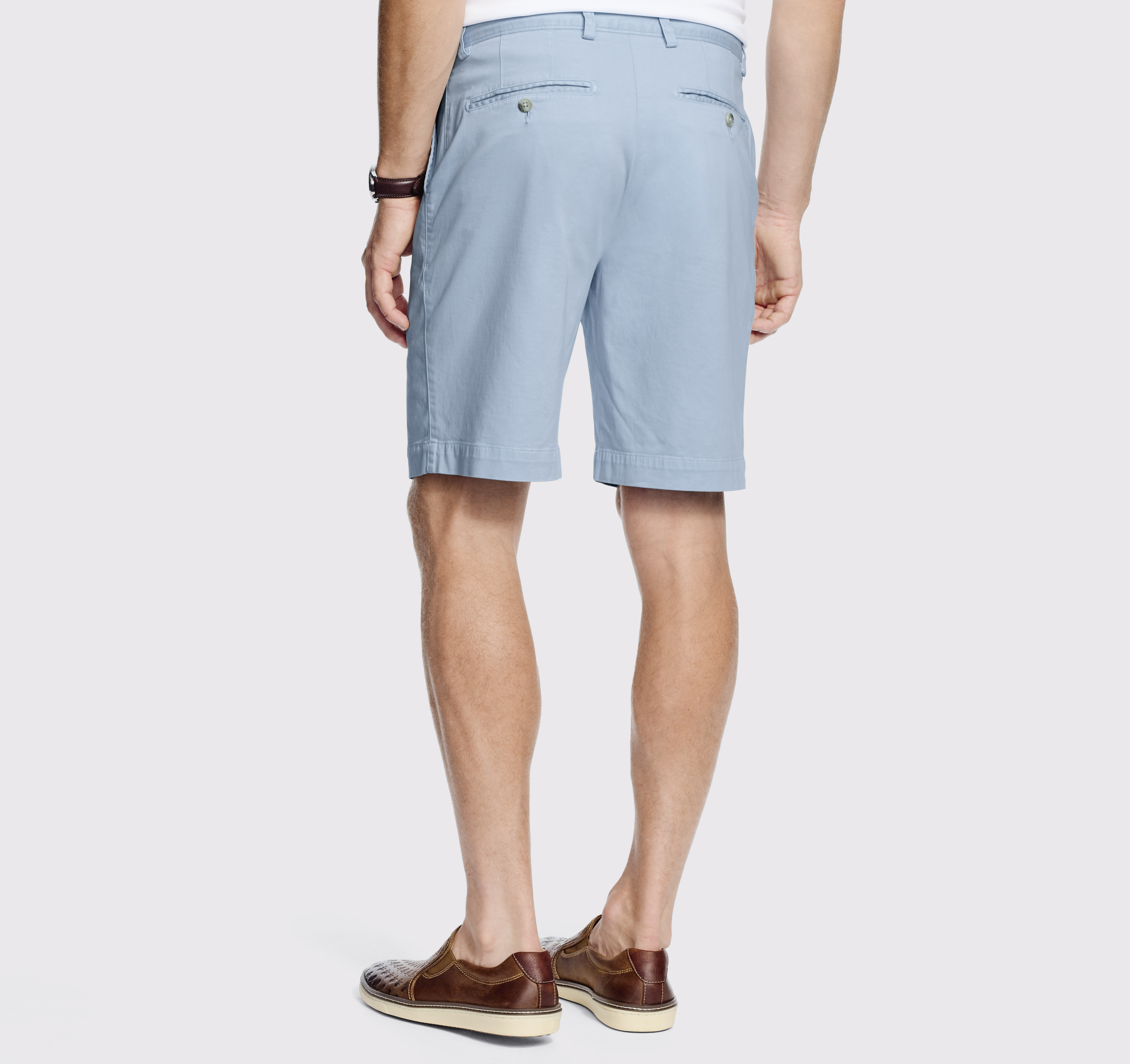 Washed Chino Shorts image number null
