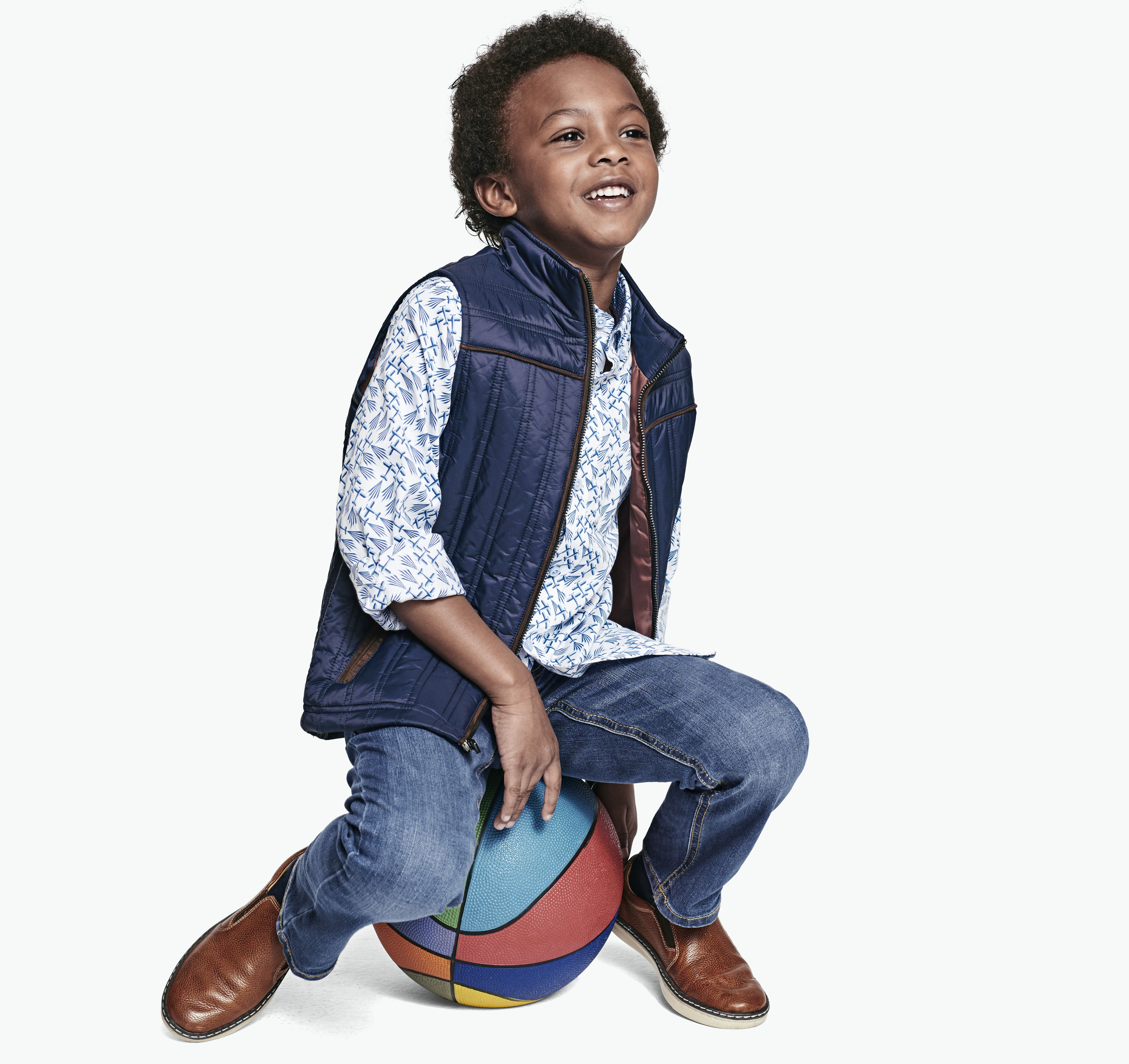 Image of Johnston & Murphy Boys Quilted Vest