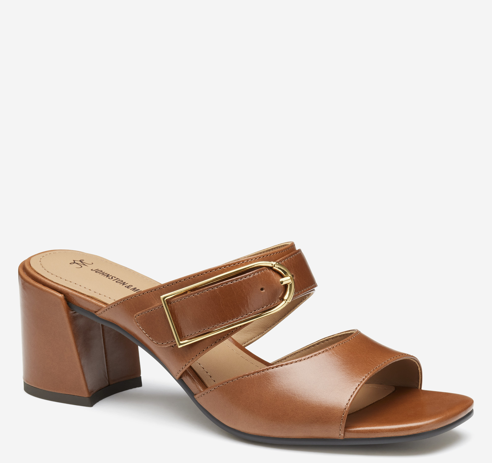 johnston & murphy Edith Bit Sandal Dark Brown Glove Leather Sale