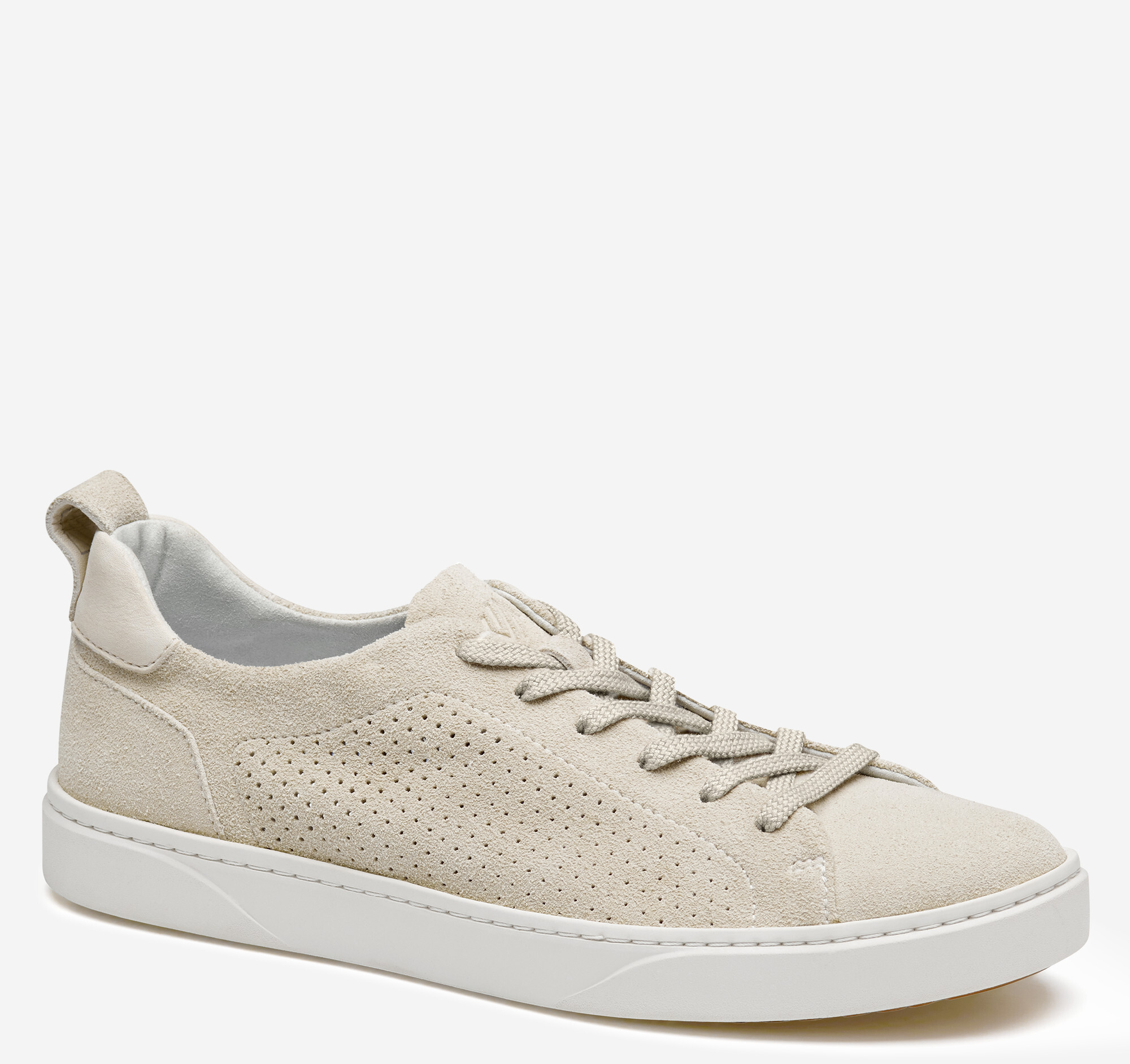 Johnston & Murphy Men's Ollie Lace-to-Toe - Bone Suede - Size 9.5 - M