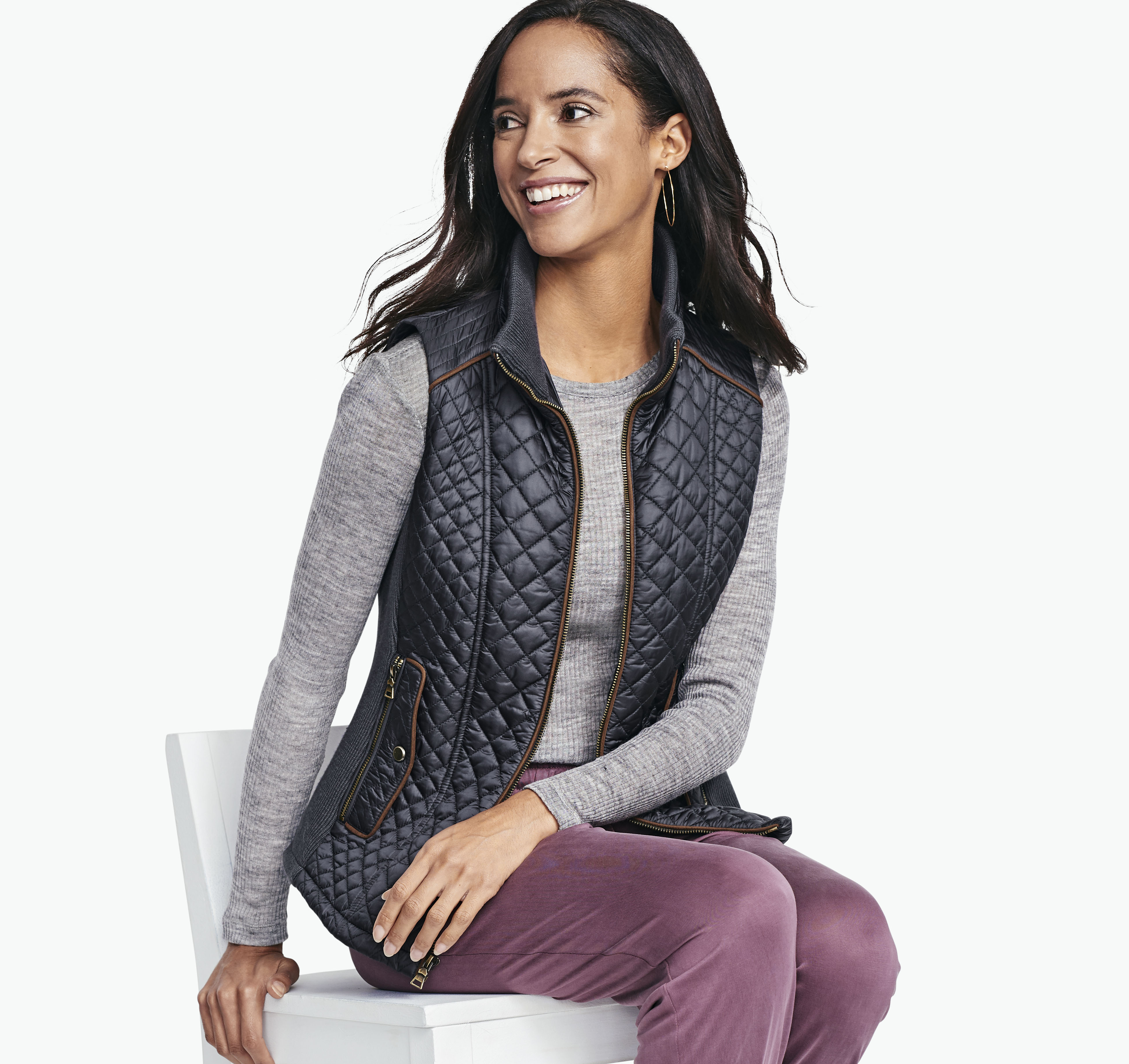 Image of Johnston & Murphy Quilted Vest