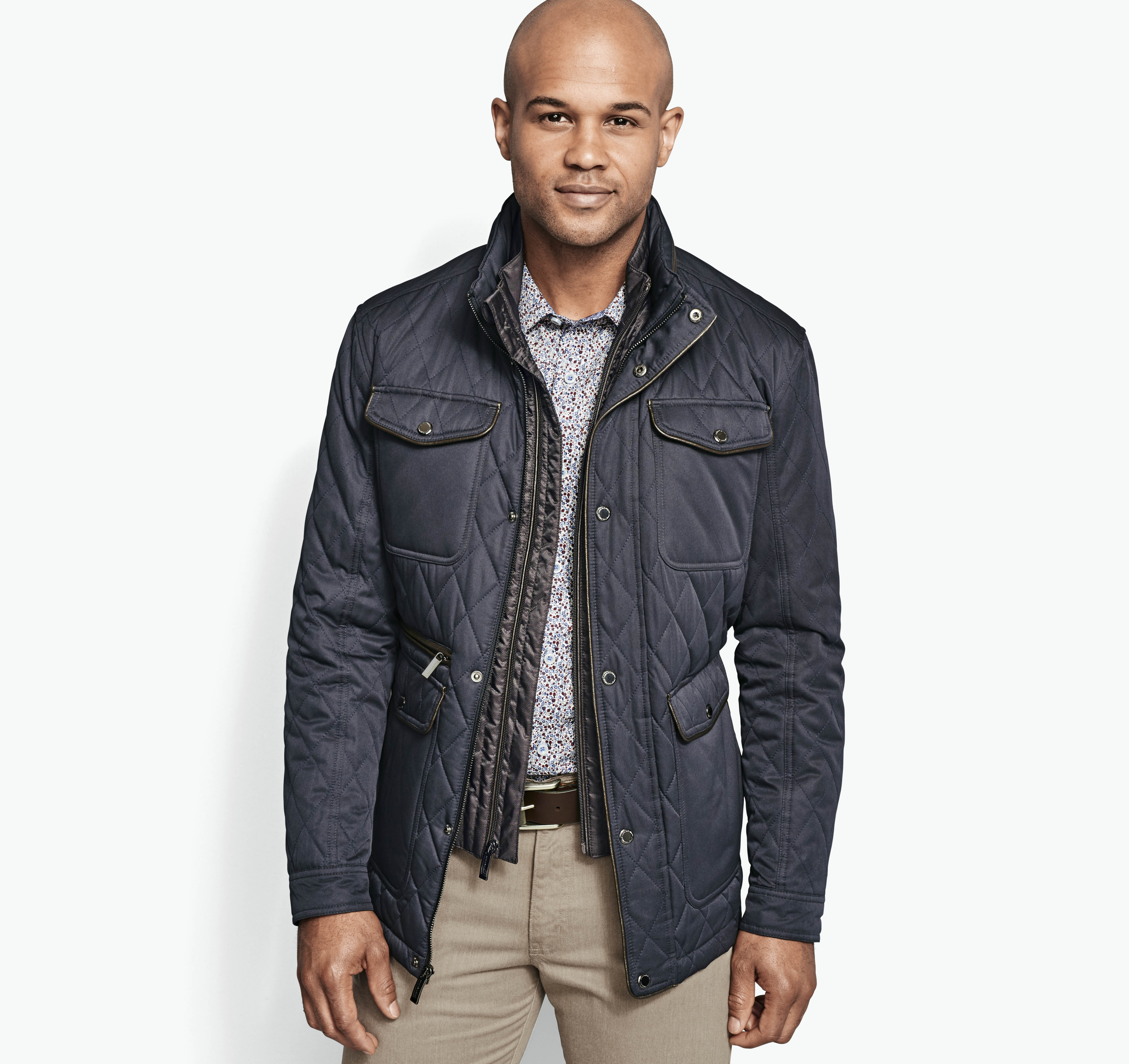 Quilted Bib Jacket | Johnston & Murphy