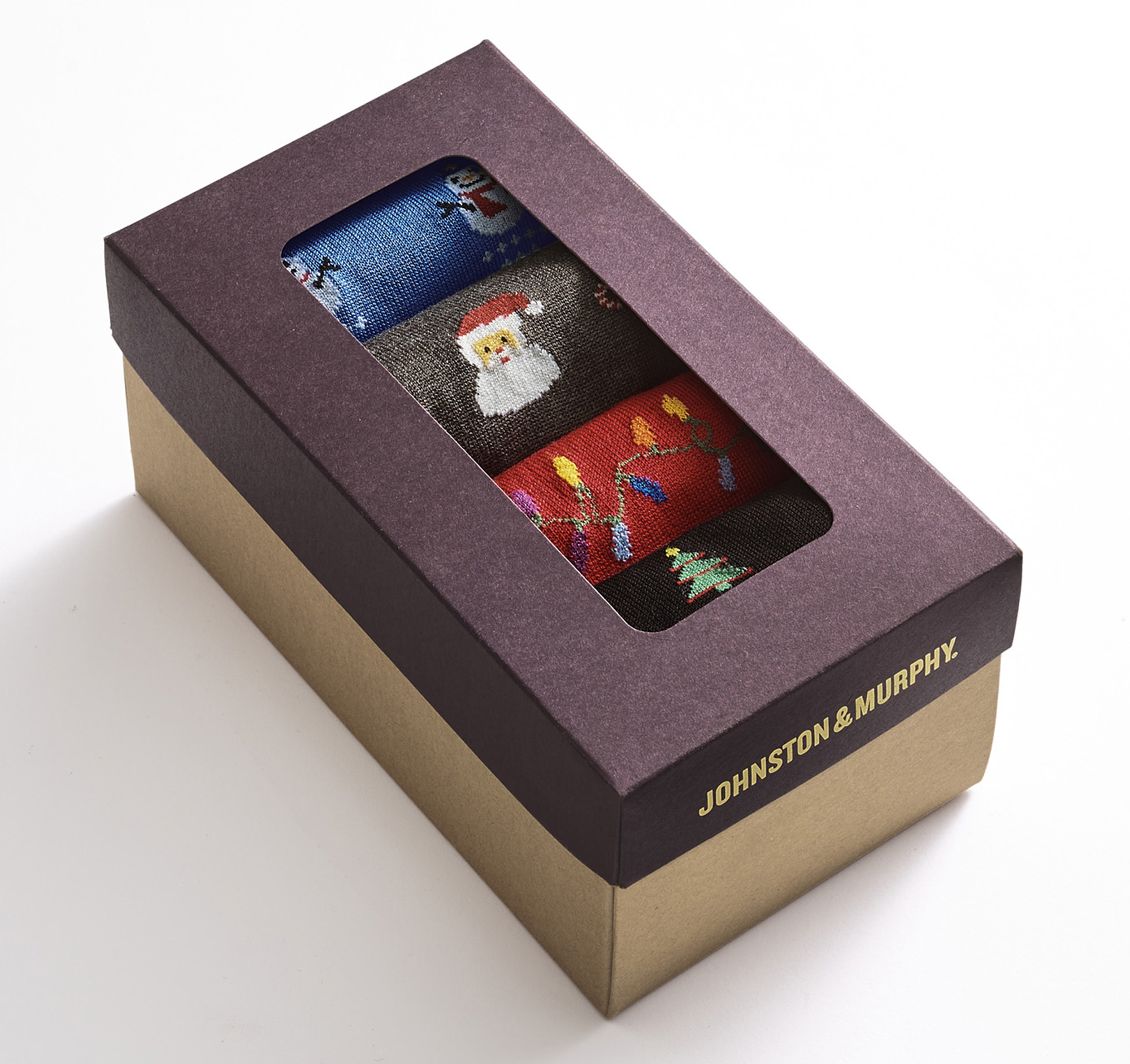 Novelty Socks Gift Box | Johnston &Amp; Murphy