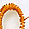 White/Orange