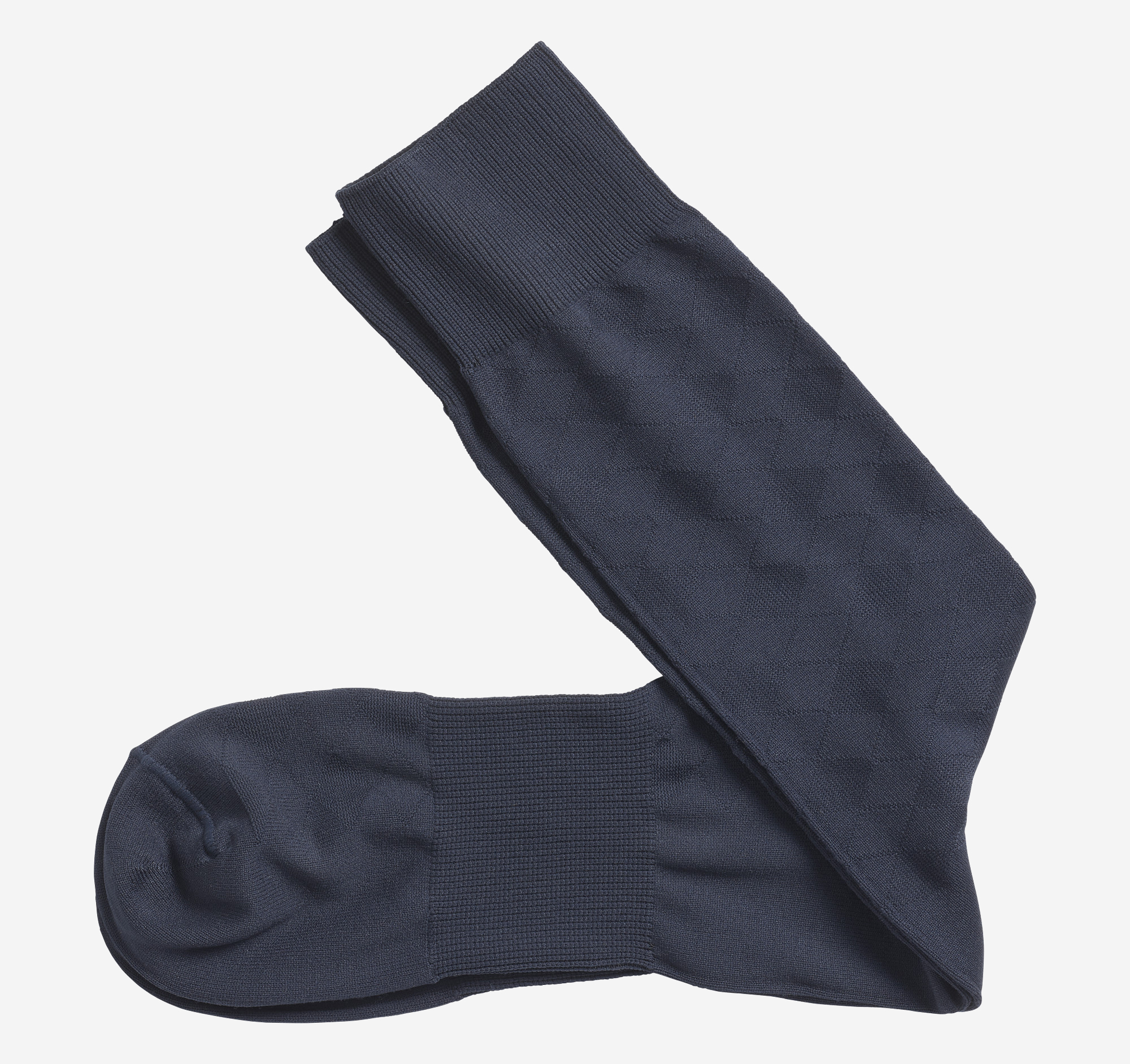 Image of Johnston & Murphy Microfiber Tonal Argyle Socks