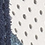 White Full Grain Leather/Blue/Navy Suede
